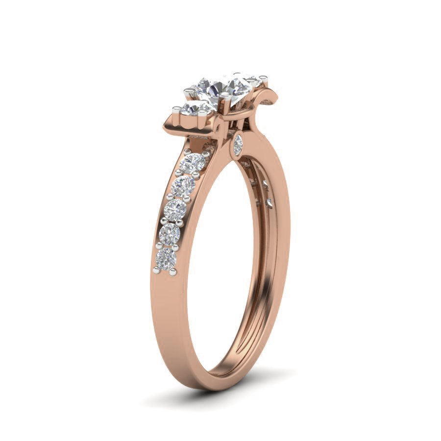 Lilly Solitaire Ring