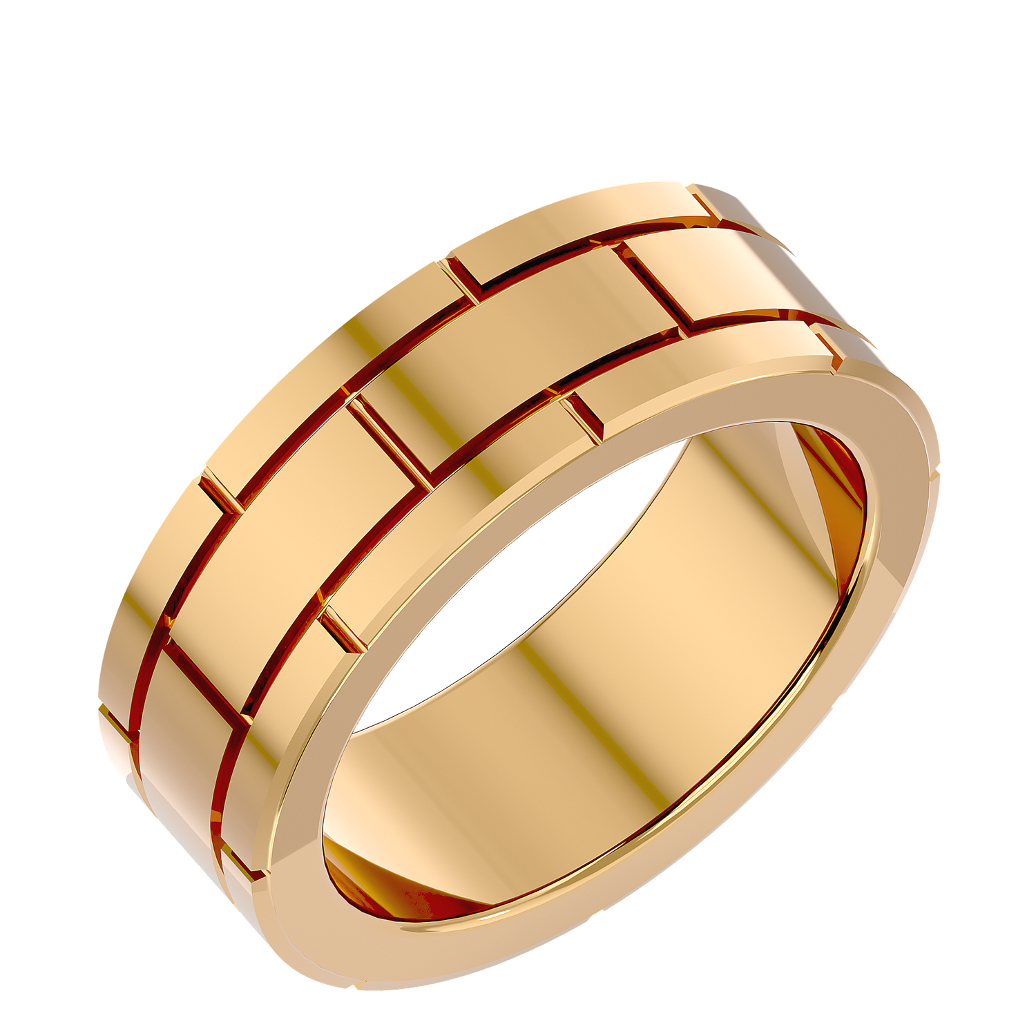 Angelica Mens Wedding Band