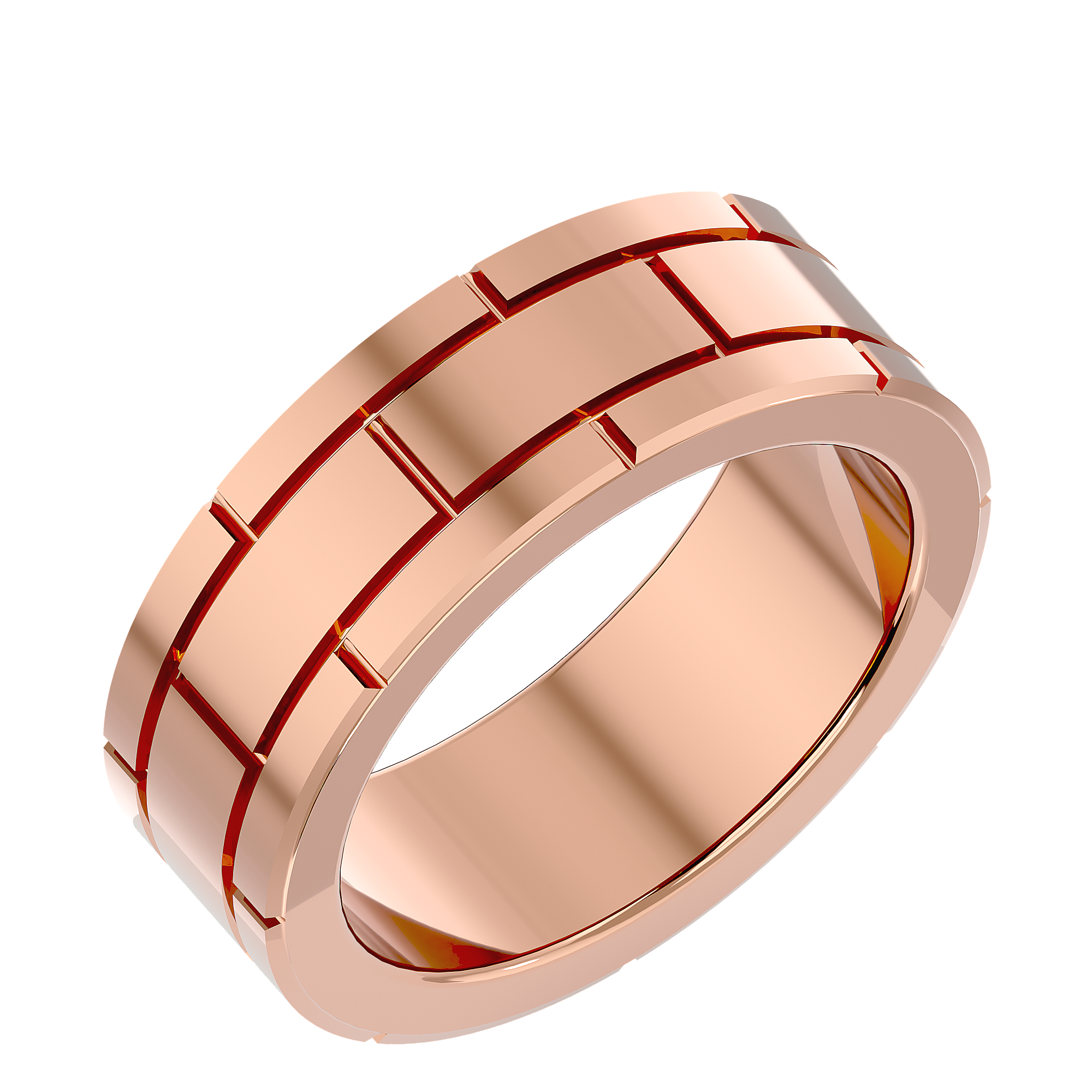 Angelica Mens Wedding Band