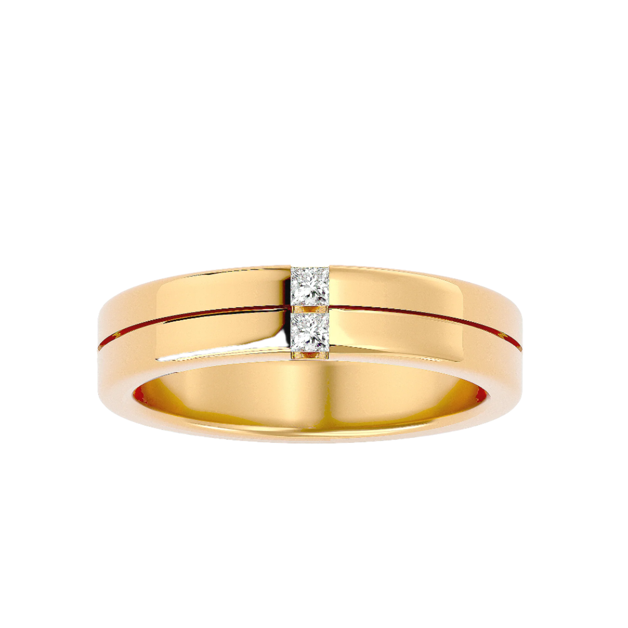 Artemis Mens Studded Ring