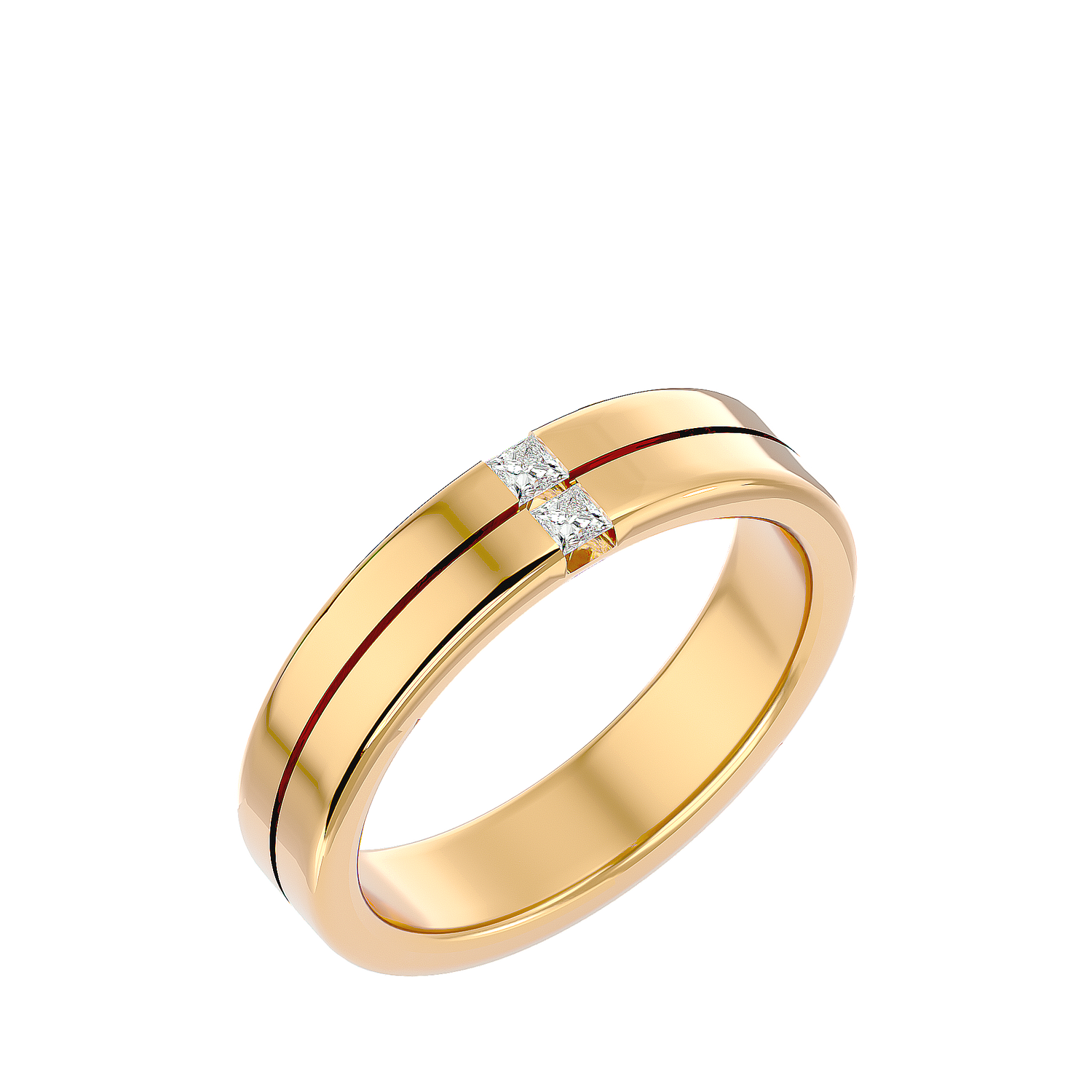 Artemis Mens Studded Ring
