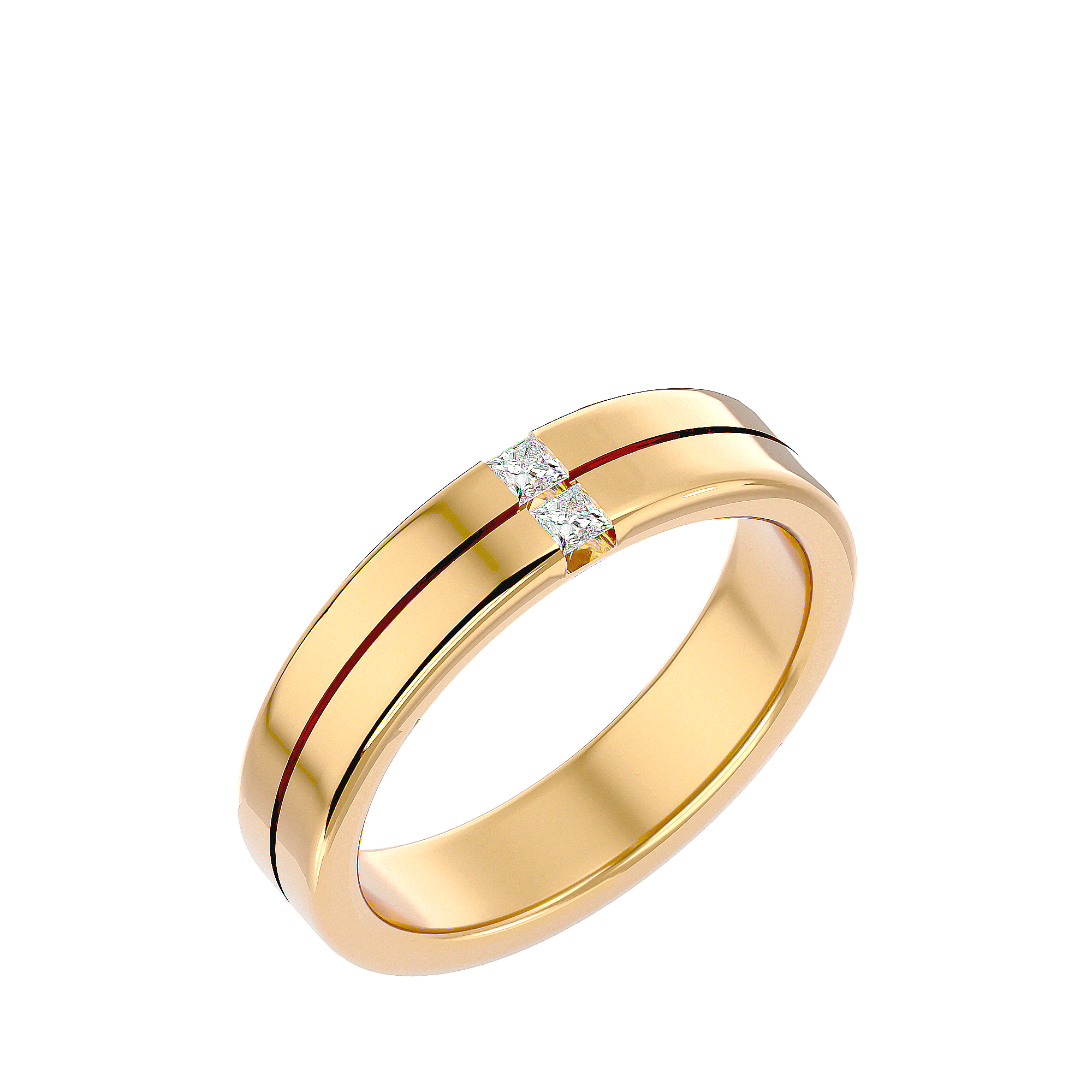 Artemis Mens Studded Ring