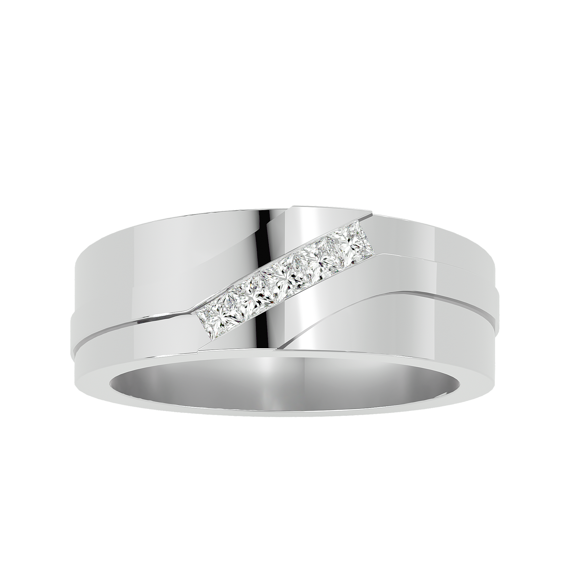Aurelia Mens Studded Ring