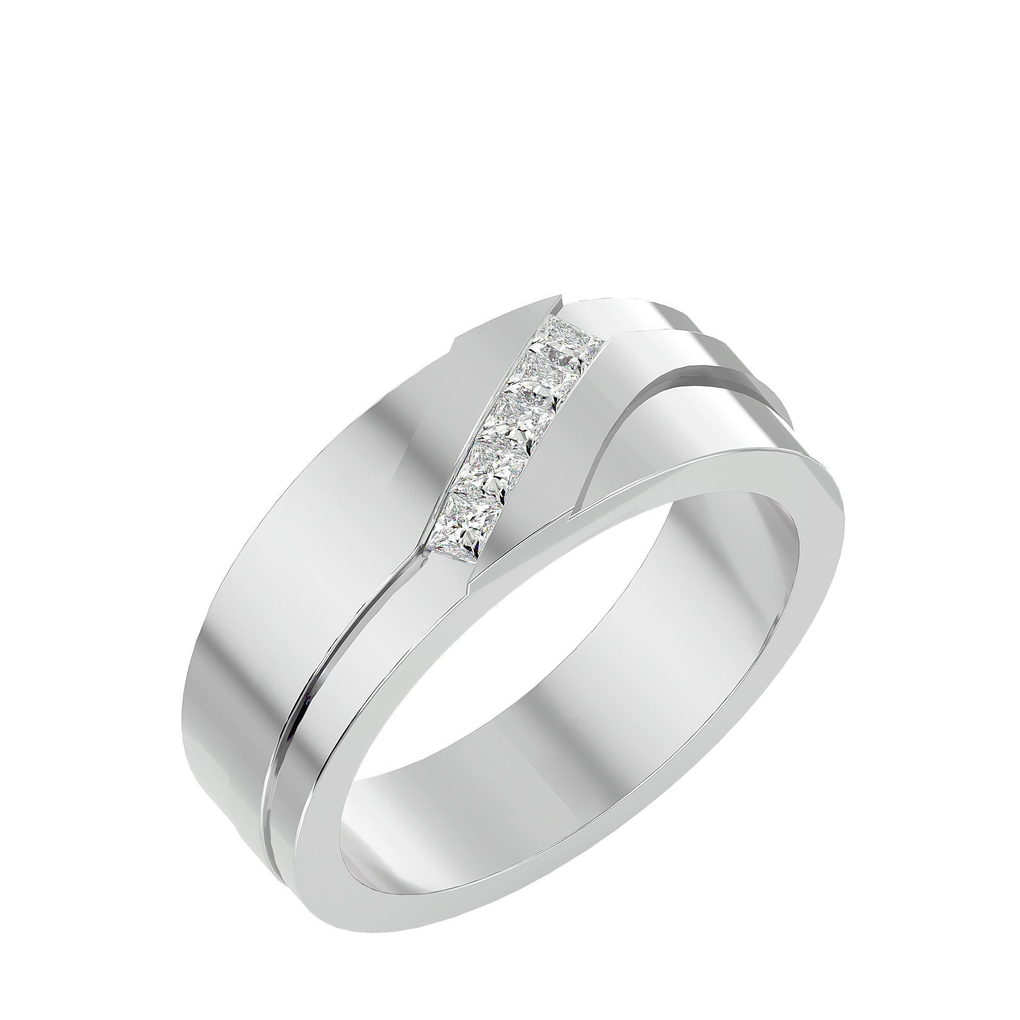 Aurelia Mens Studded Ring