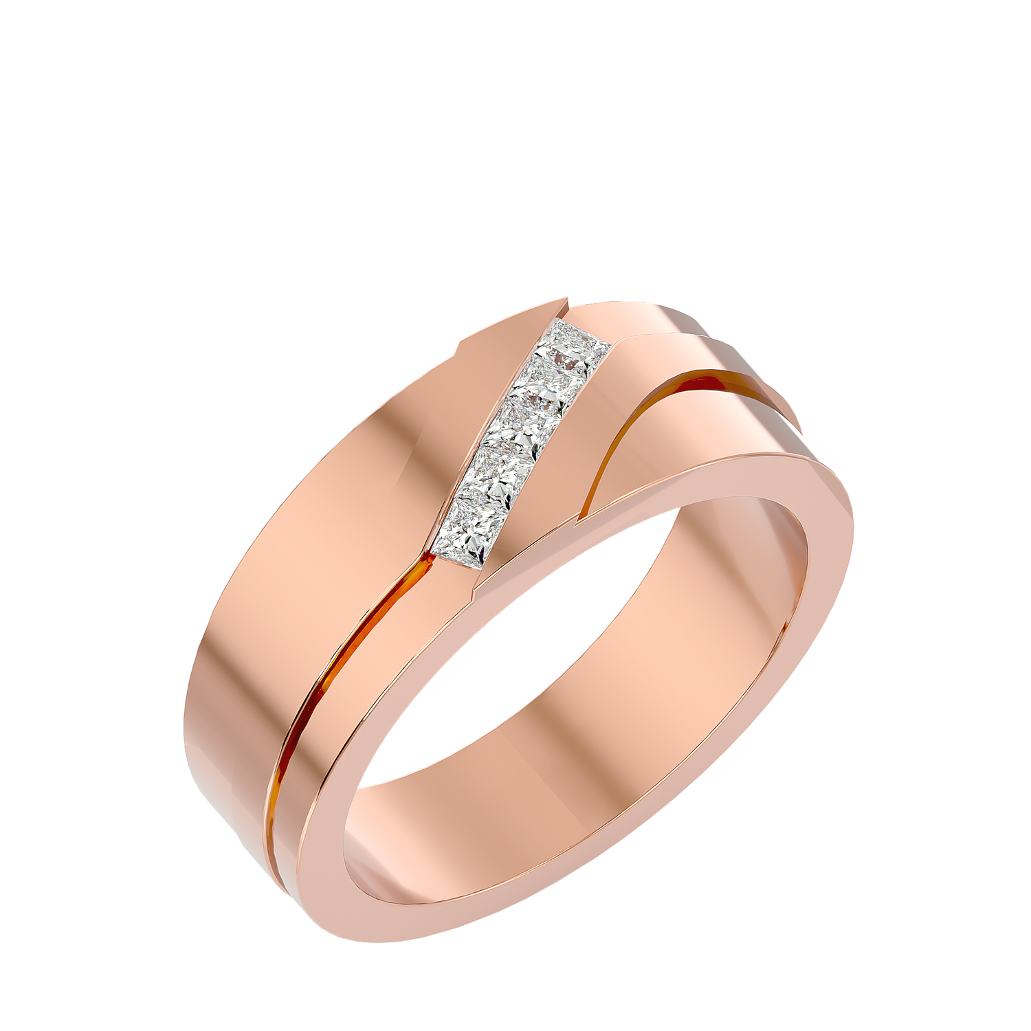 Aurelia Mens Studded Ring
