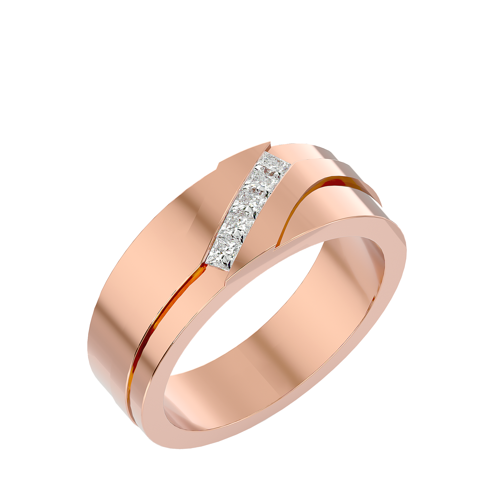 Aurelia Mens Studded Ring