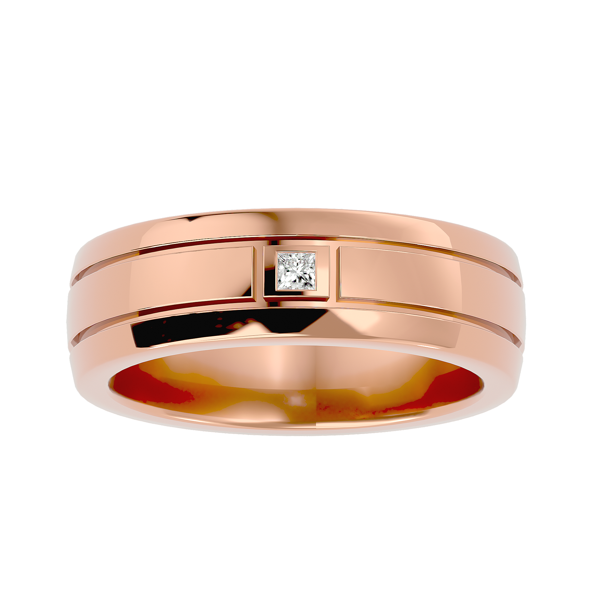 Beatrice Mens Studded Ring