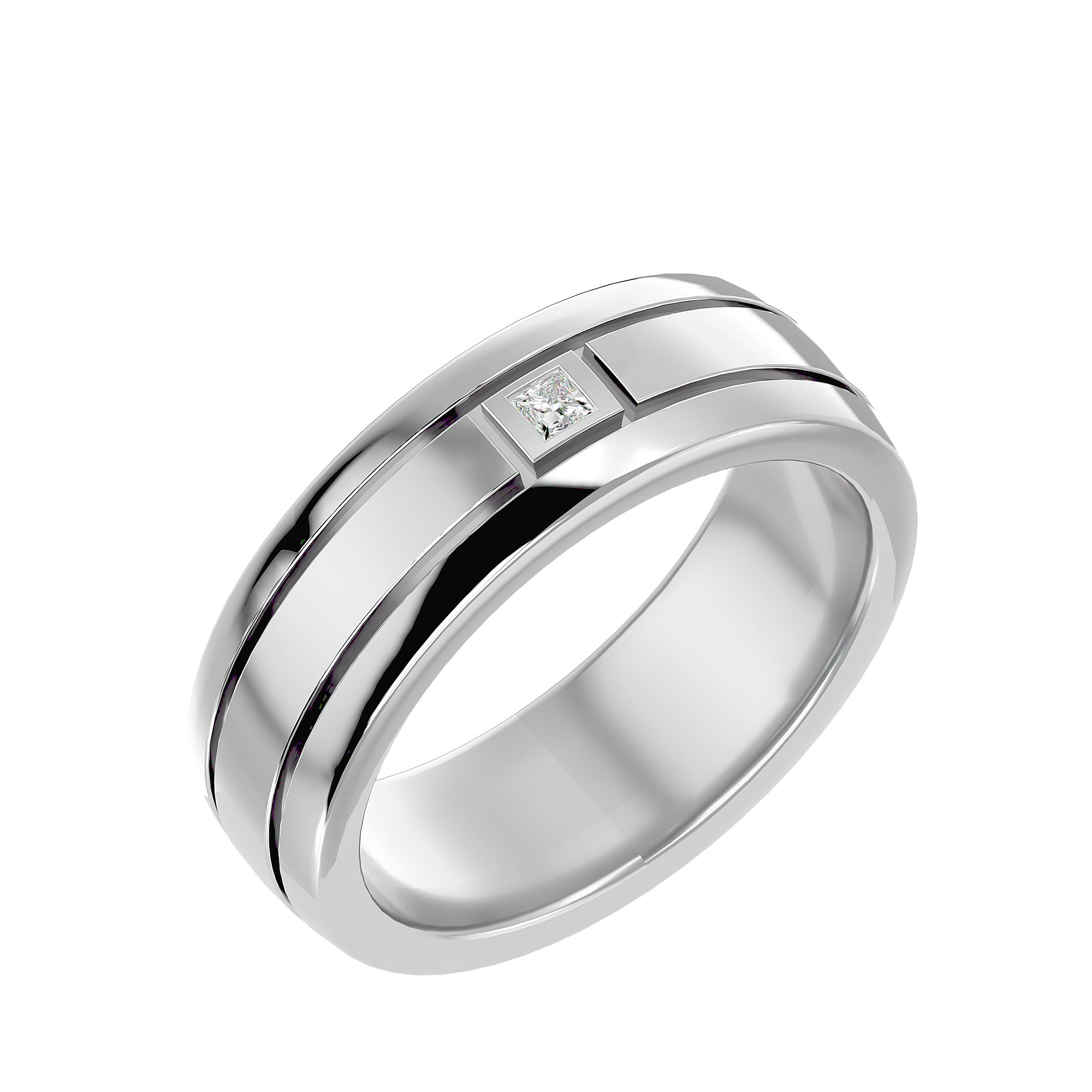 Beatrice Mens Studded Ring