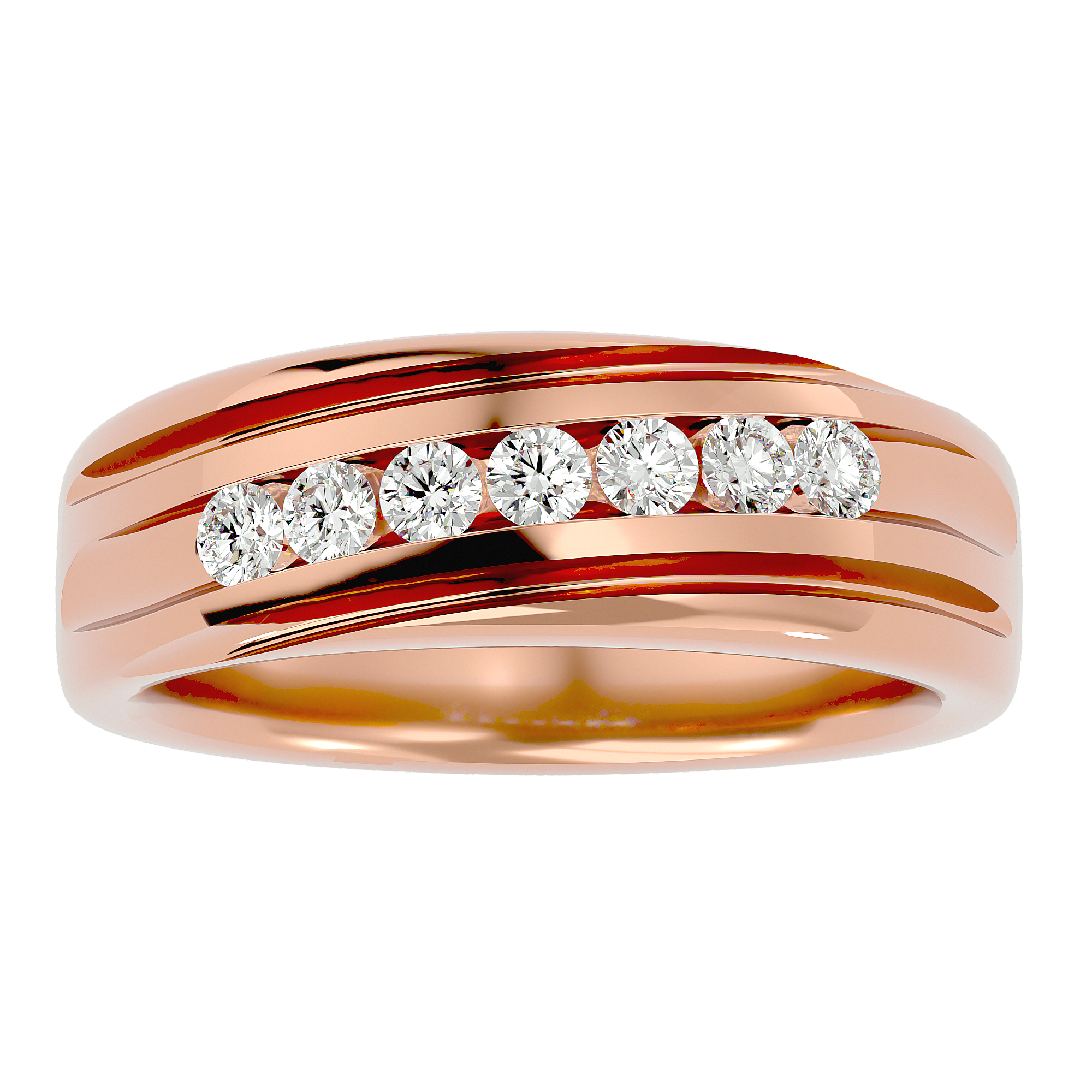 Bernice Mens Studded Ring