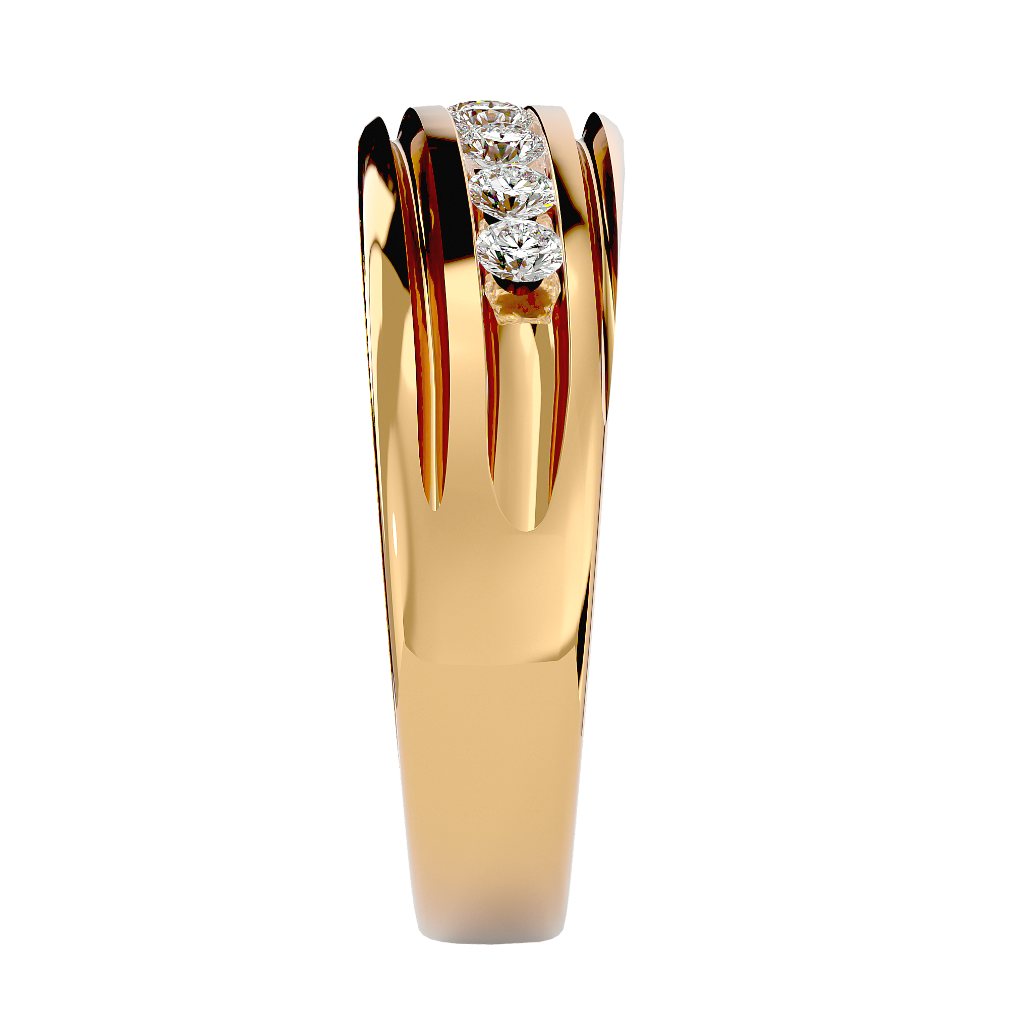 Bernice Mens Studded Ring