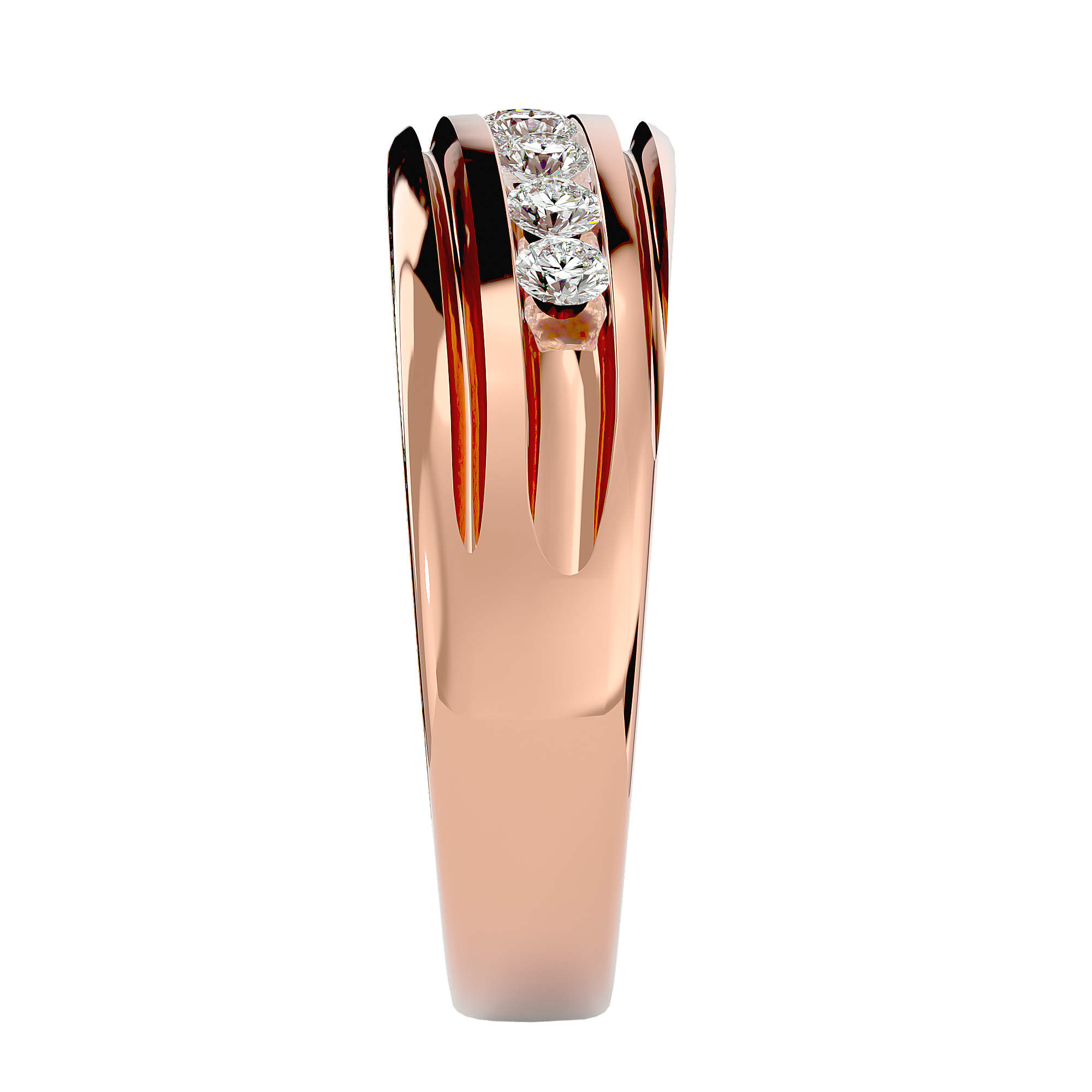 Bernice Mens Studded Ring