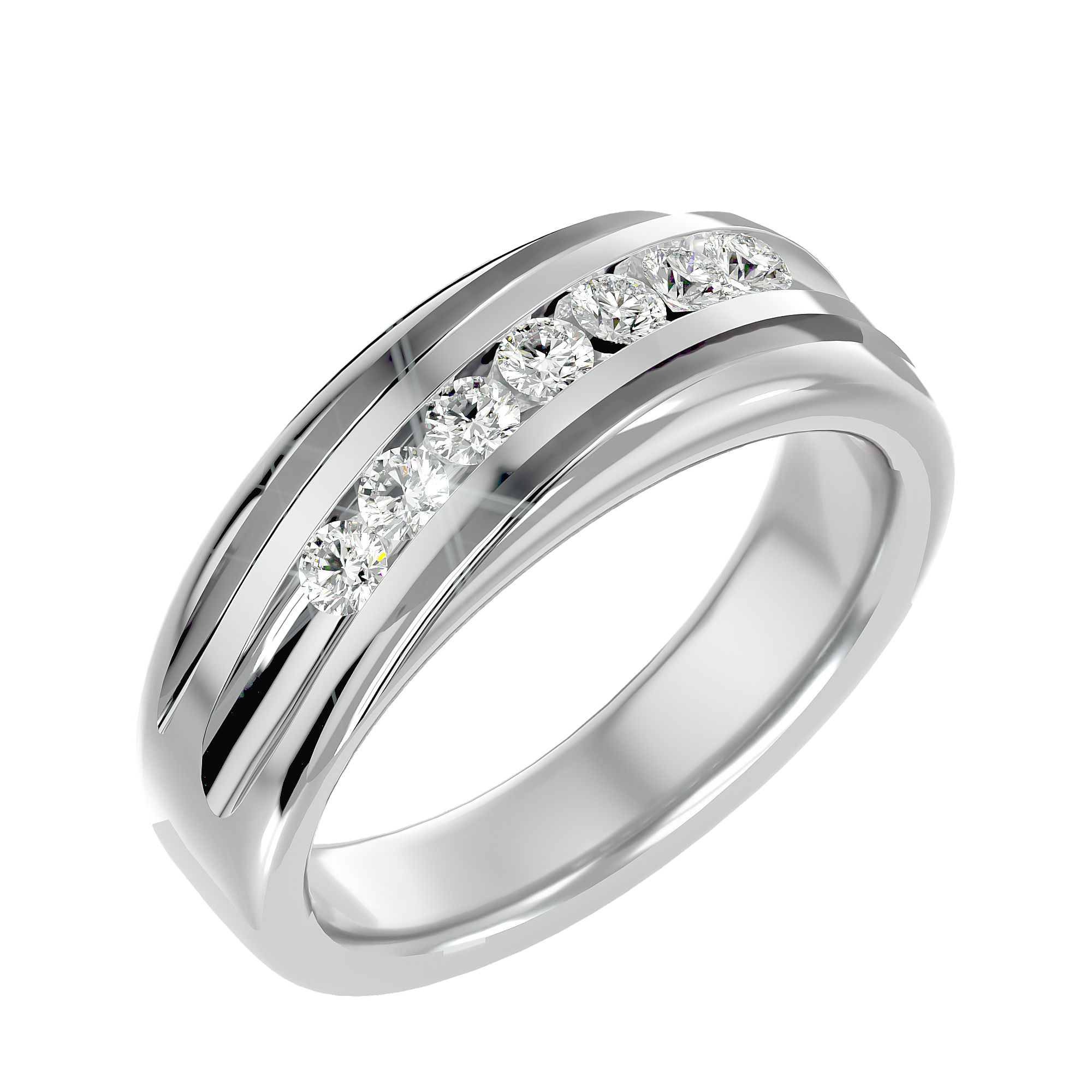 Bernice Mens Studded Ring