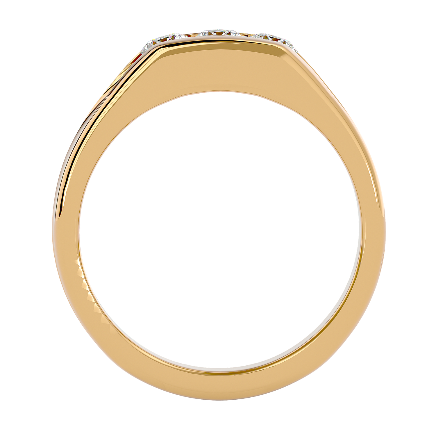 Bethany Mens Studded Ring