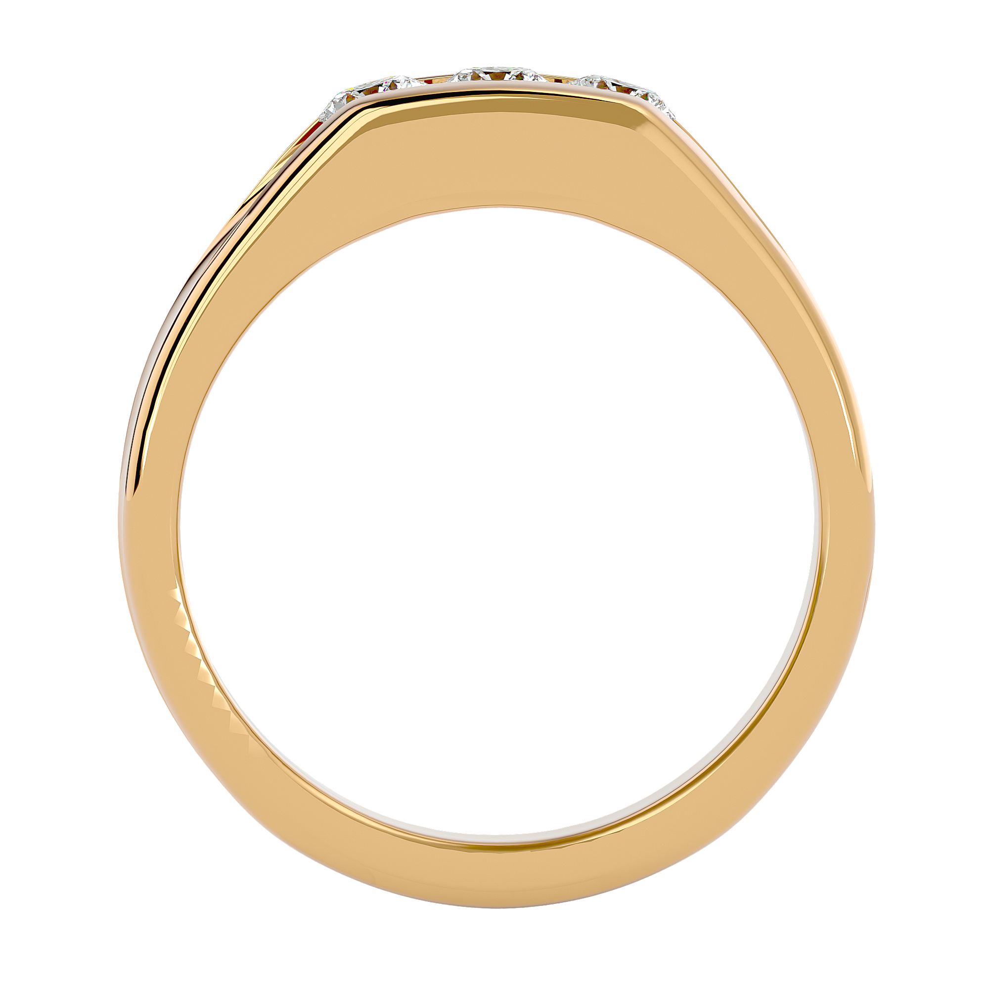 Bethany Mens Studded Ring