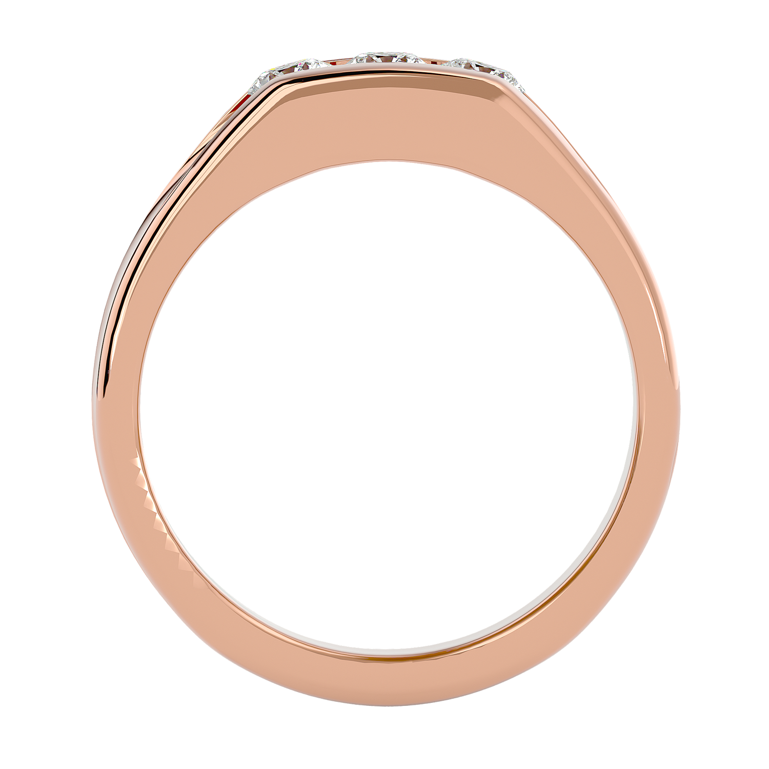 Bethany Mens Studded Ring