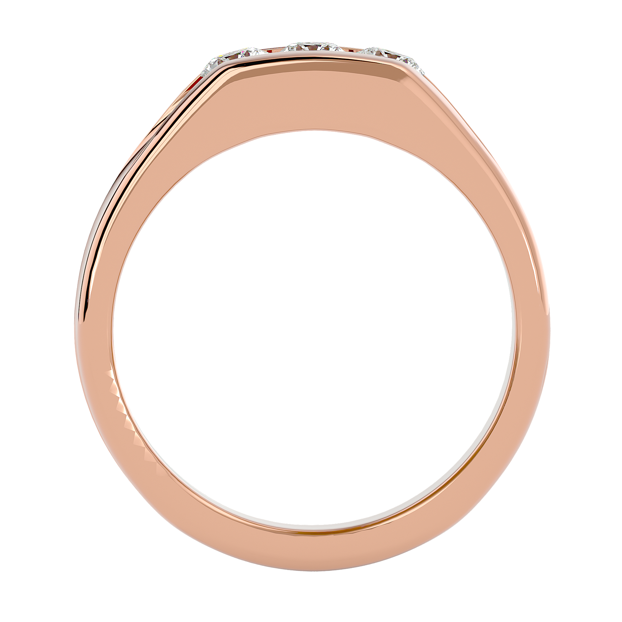 Bethany Mens Studded Ring