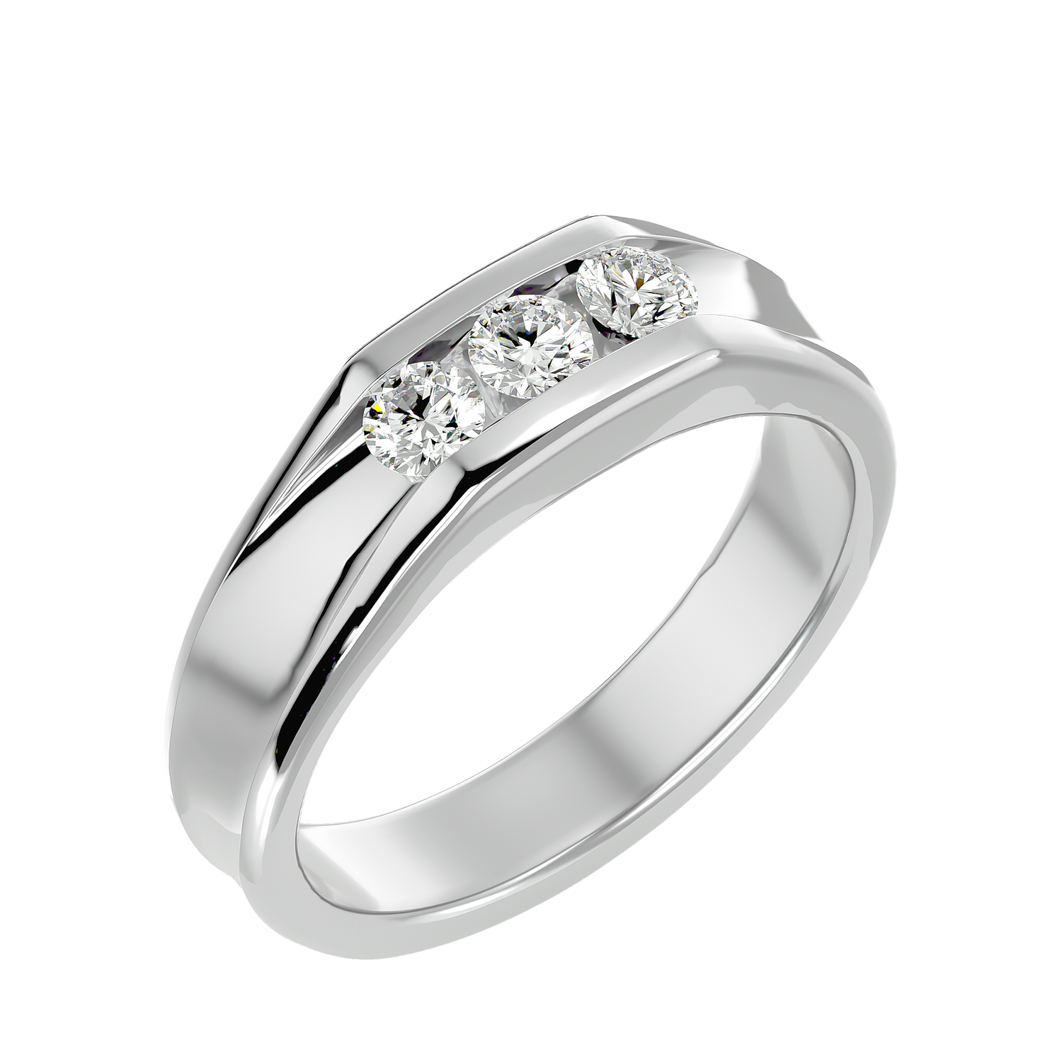 Bethany Mens Studded Ring