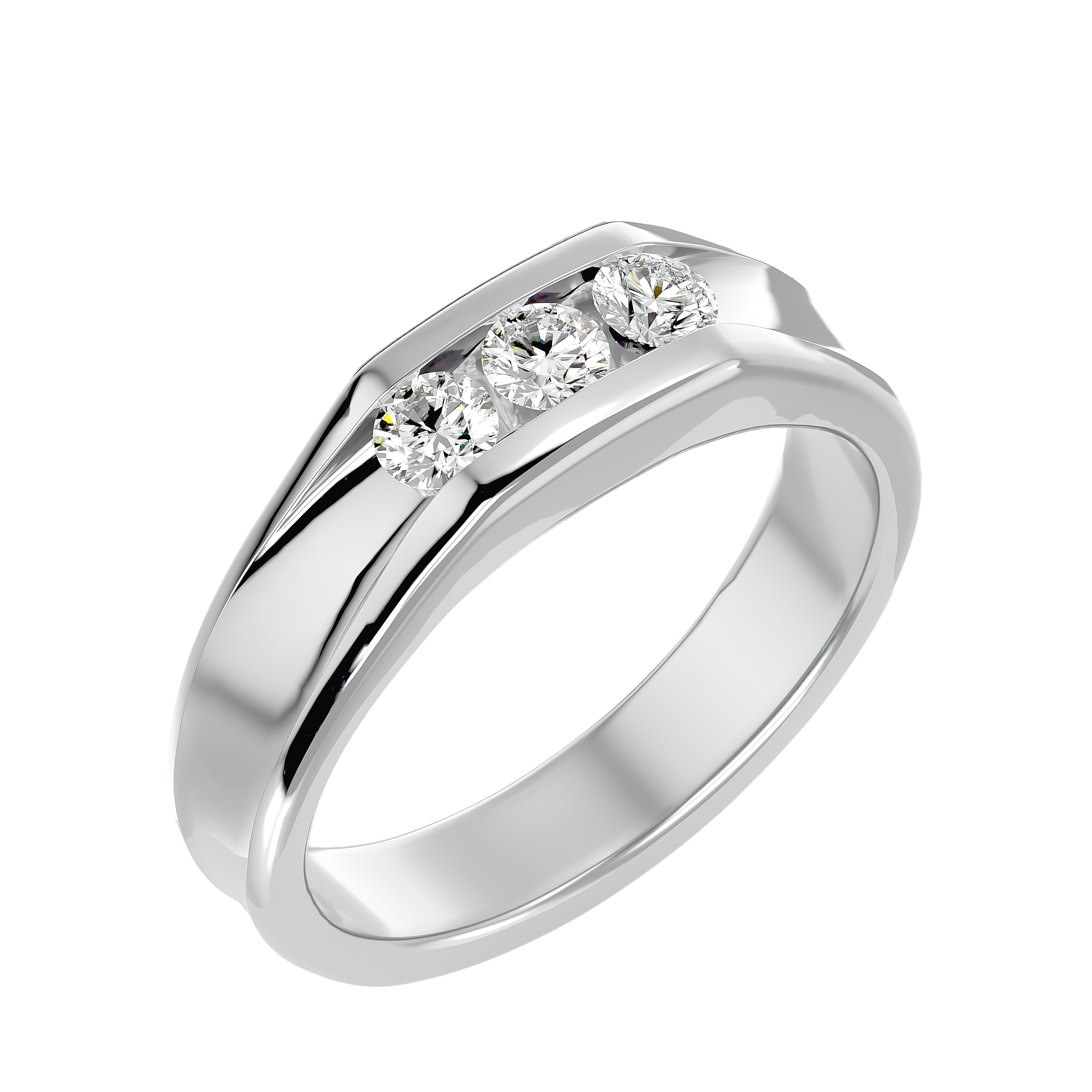 Bethany Mens Studded Ring
