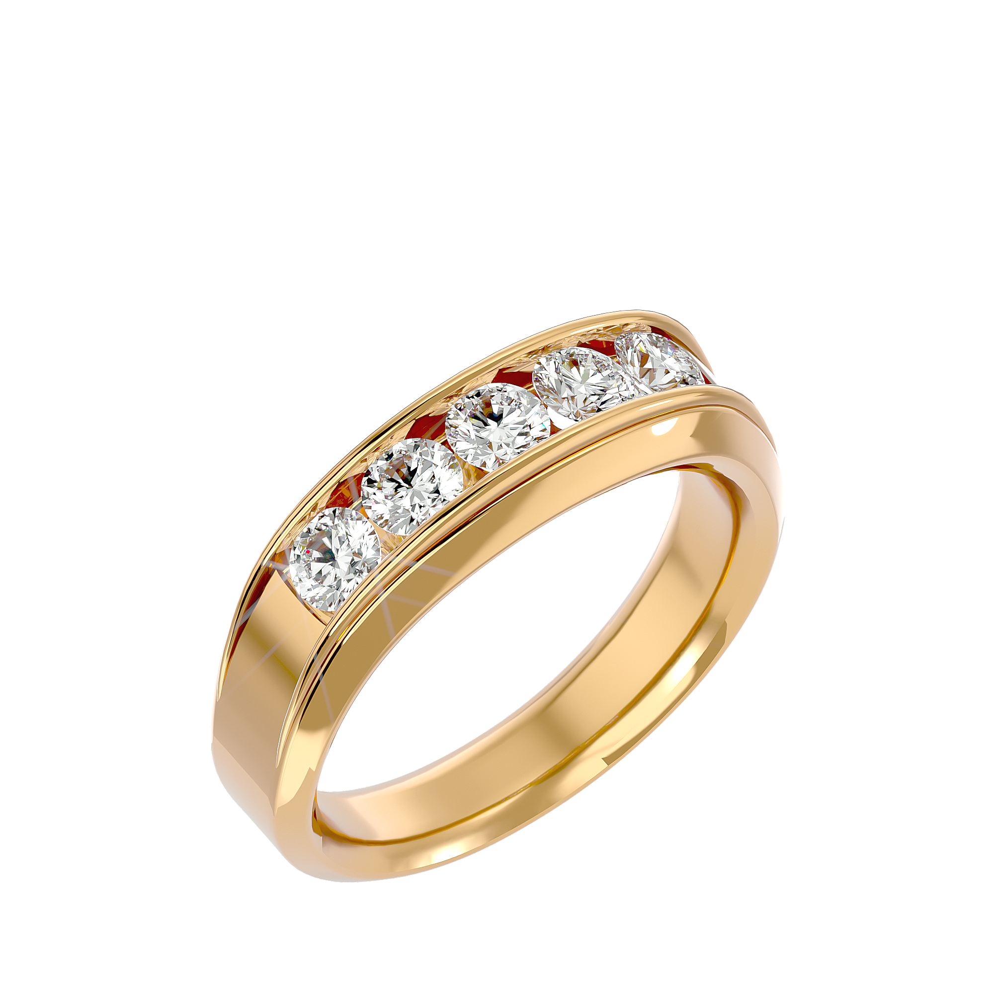 Antoinette Mens Studded Ring