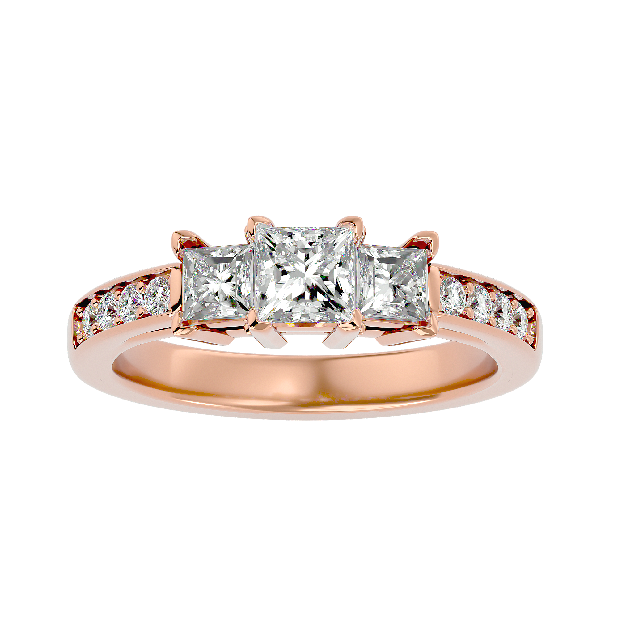 Katniss Three Stone Ring