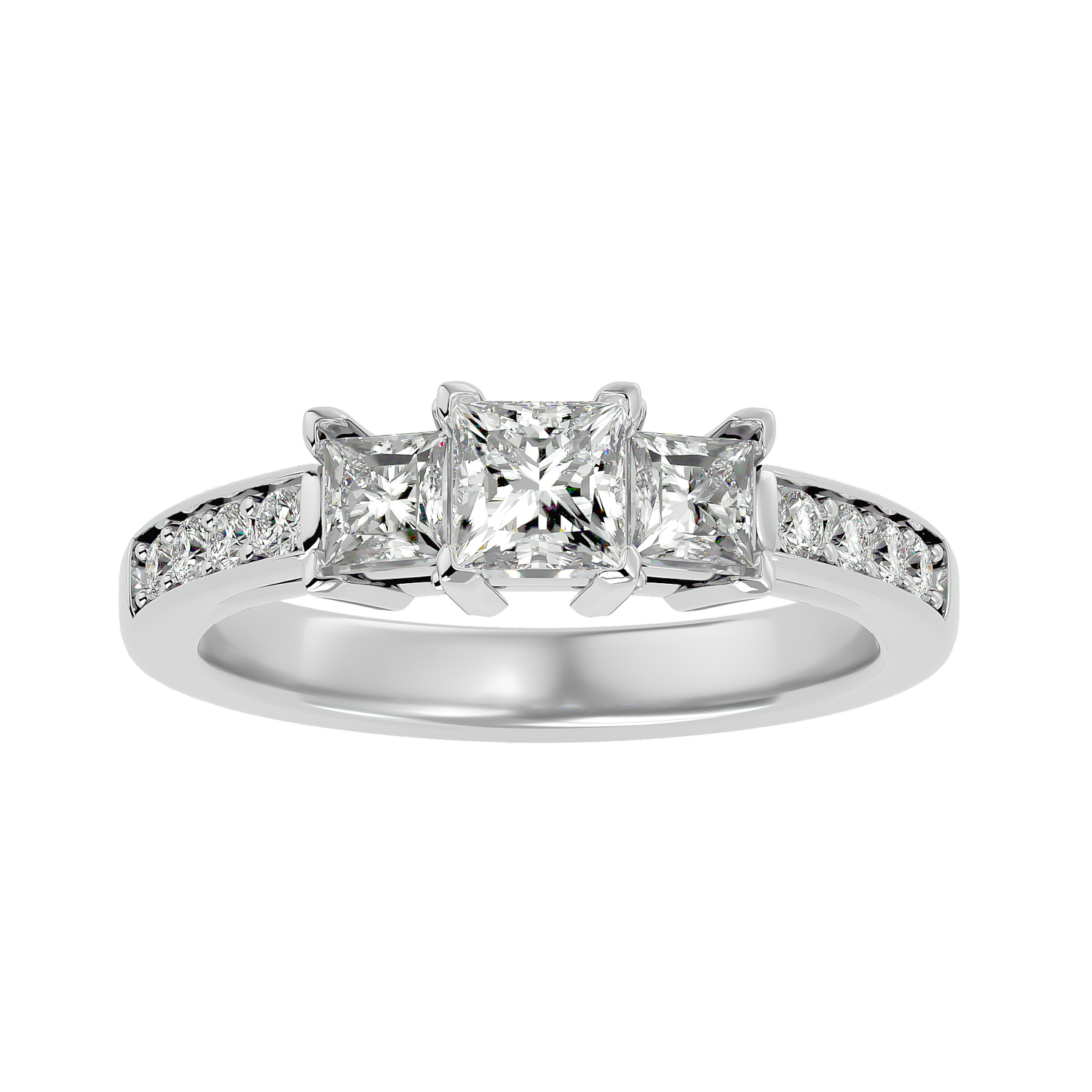 Katniss Three Stone Ring