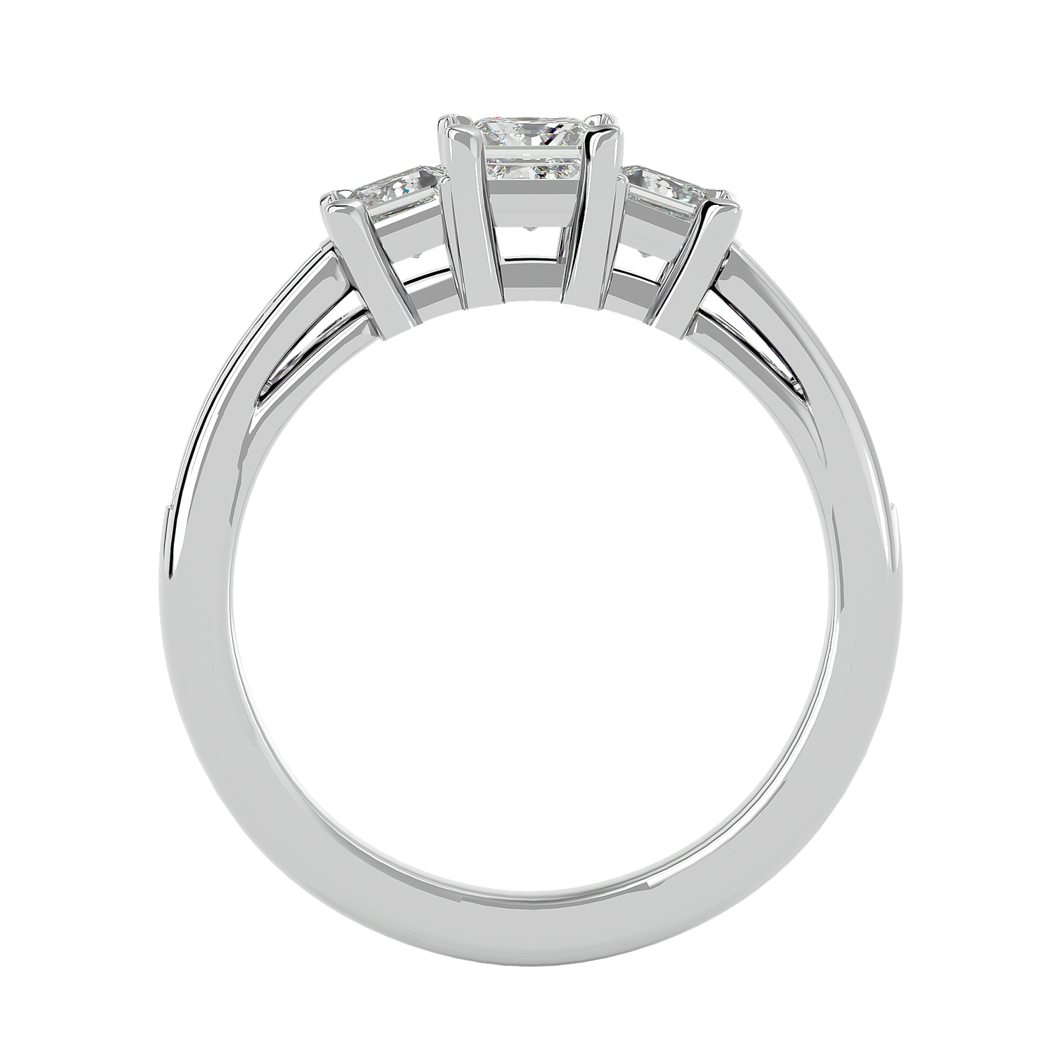 Katniss Three Stone Ring