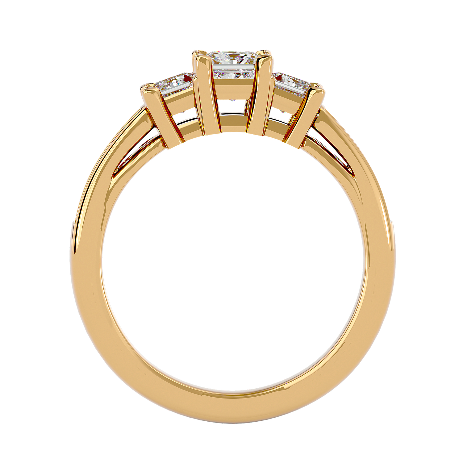 Katniss Three Stone Ring