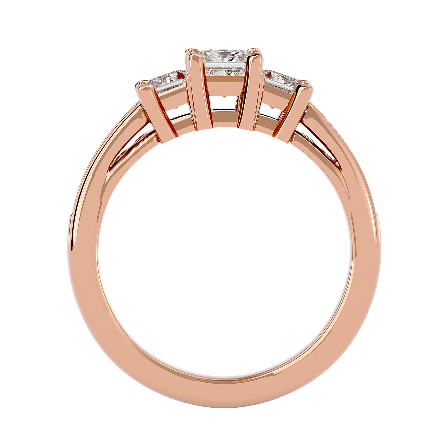 Katniss Three Stone Ring