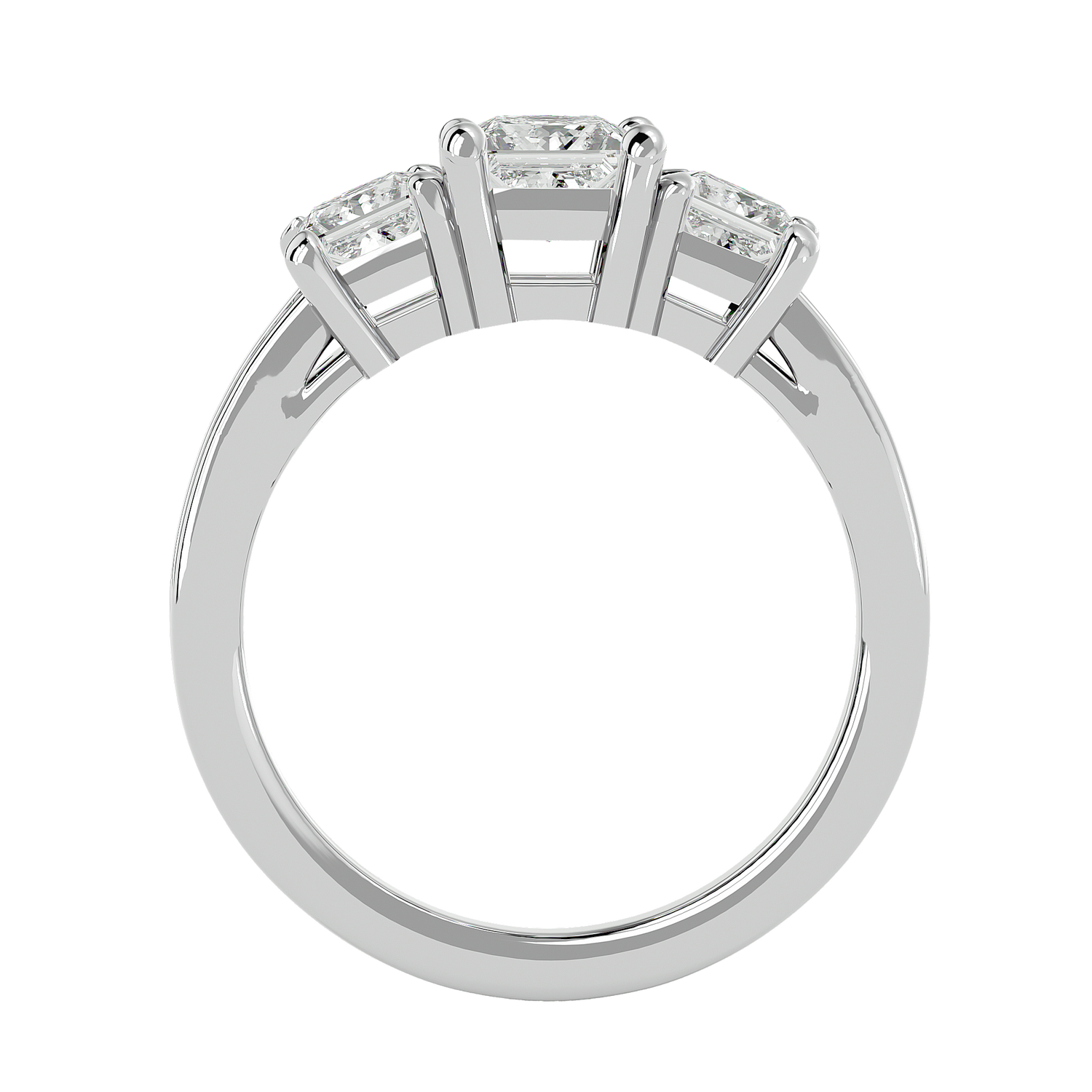 Elara Three Stone Ring