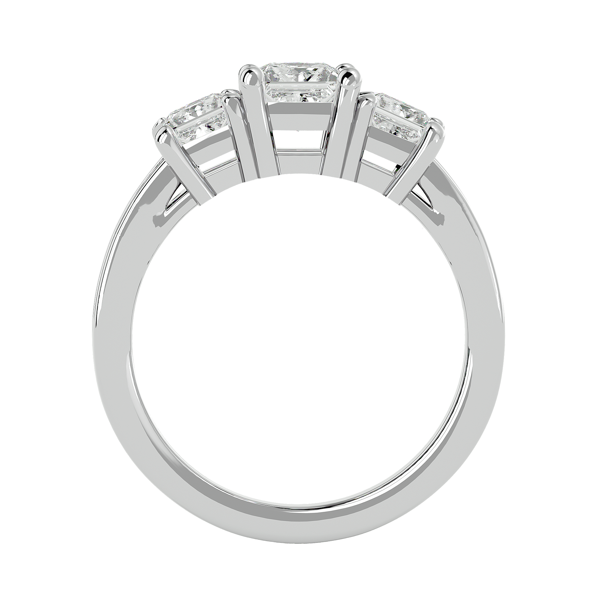 Elara Three Stone Ring
