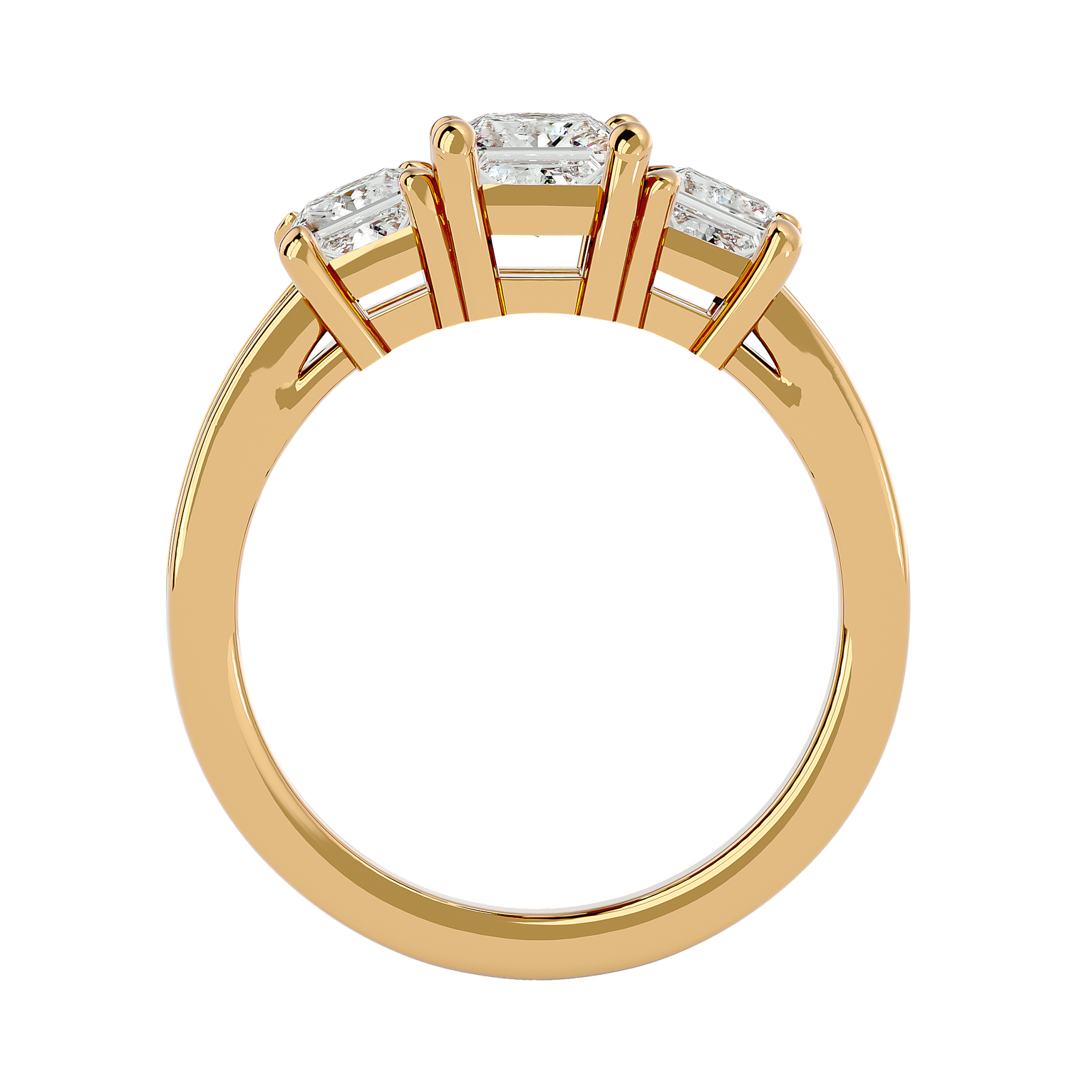 Elara Three Stone Ring