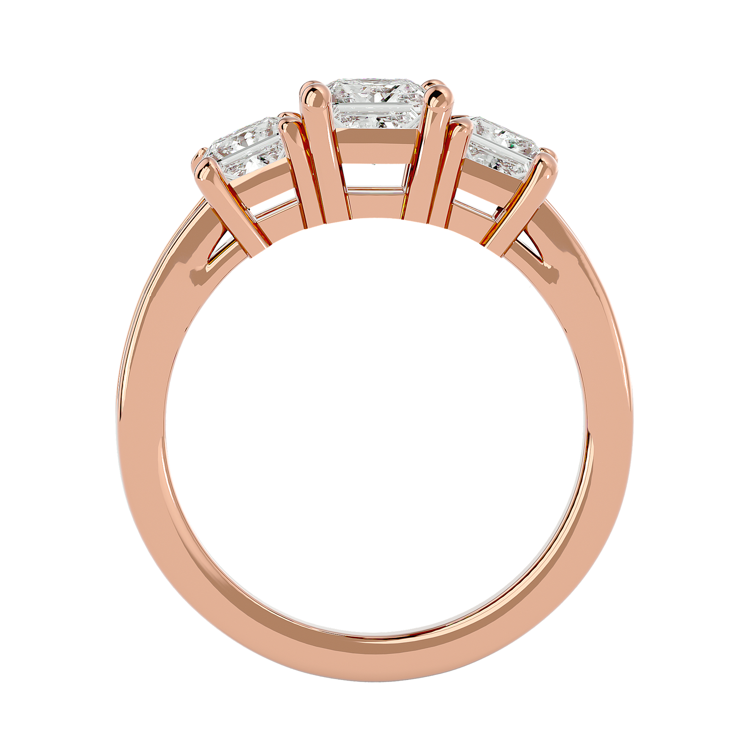 Elara Three Stone Ring