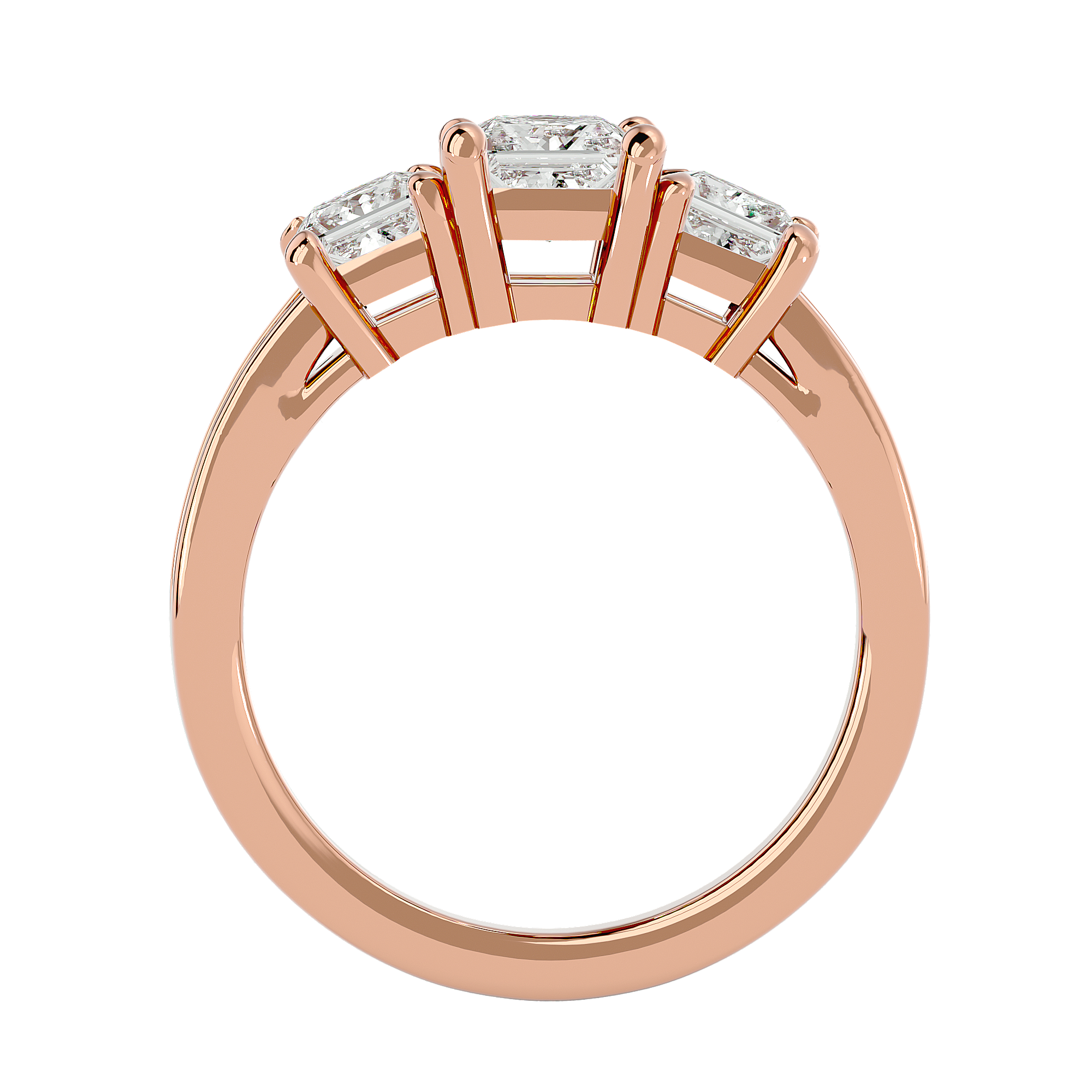 Elara Three Stone Ring
