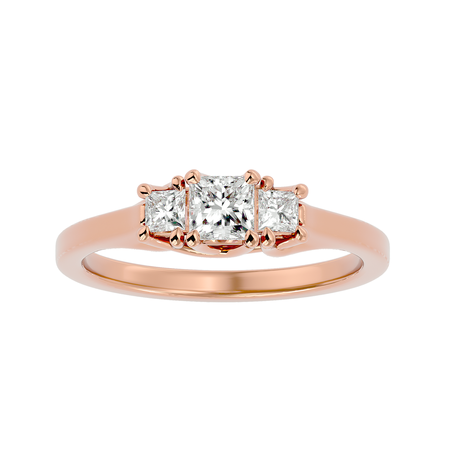 Titania Three Stone Ring