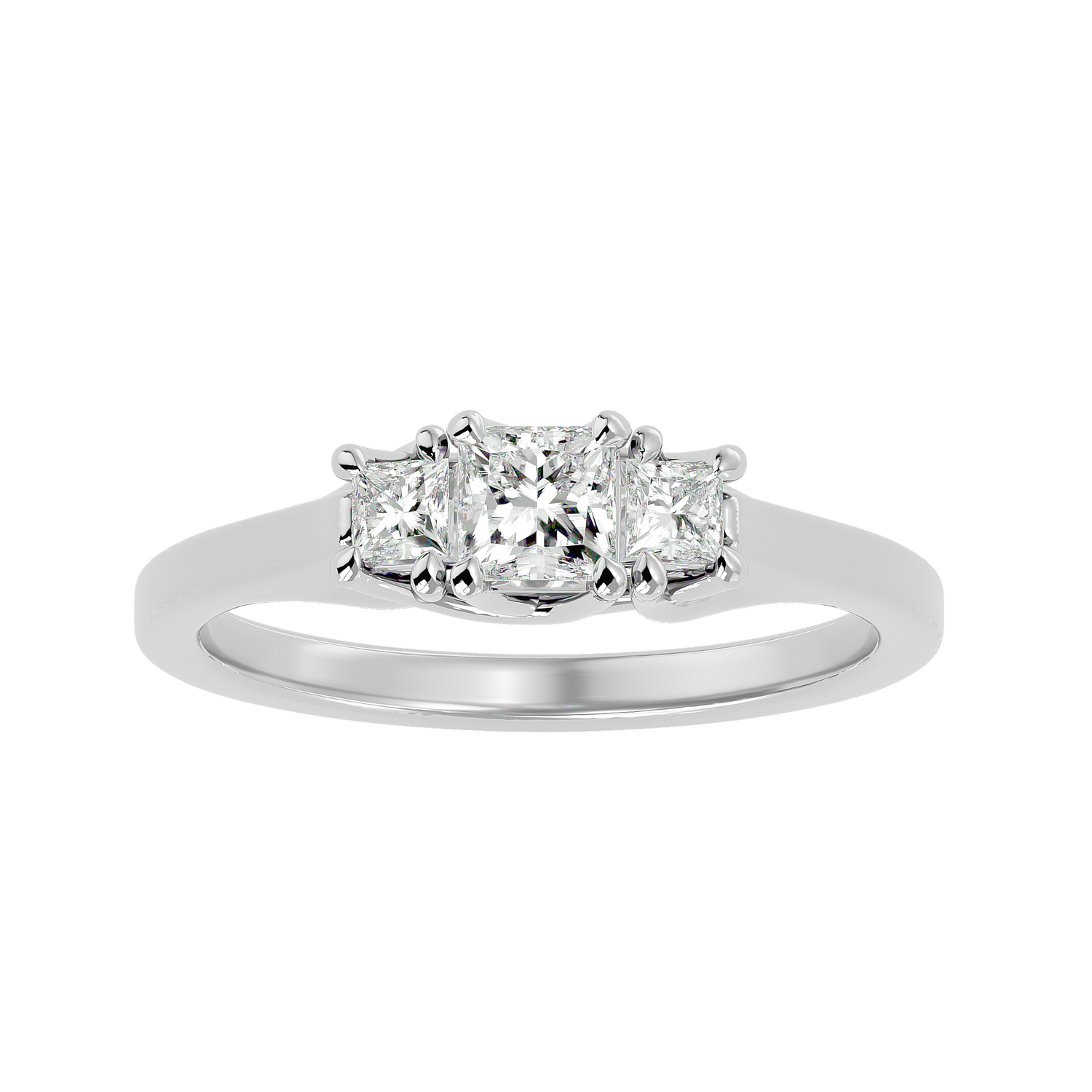 Titania Three Stone Ring