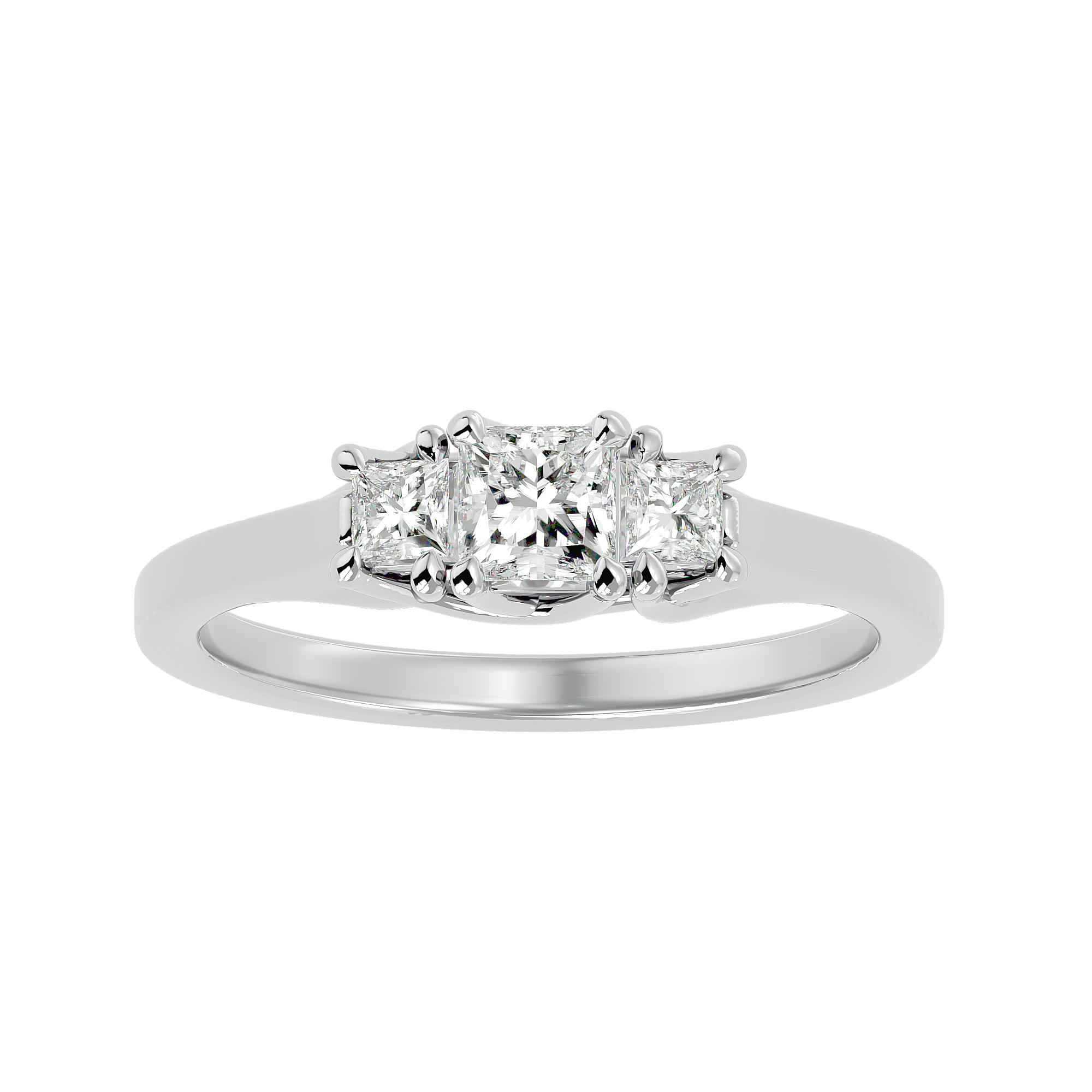 Titania Three Stone Ring