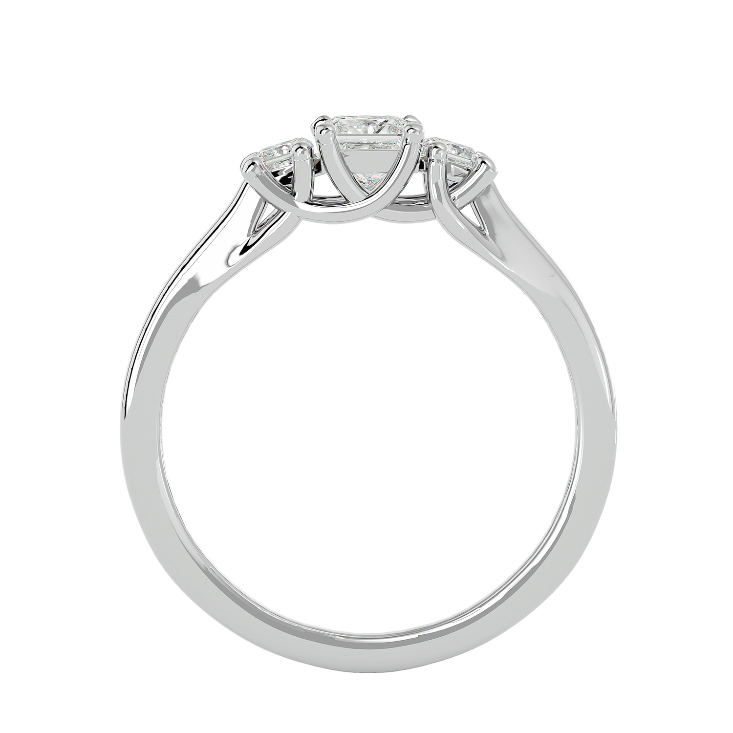 Titania Three Stone Ring