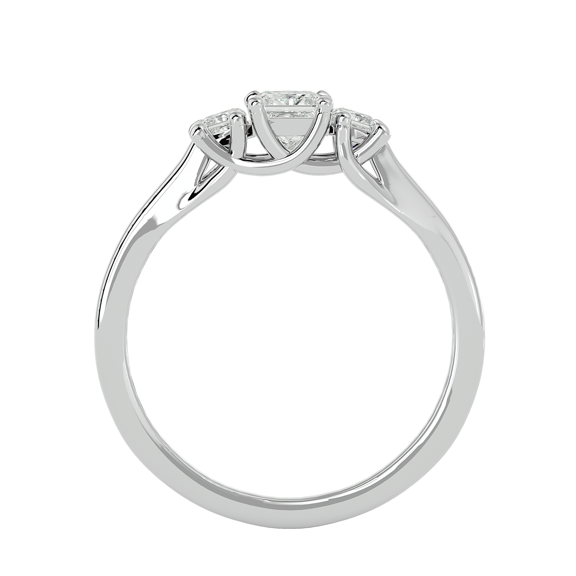 Titania Three Stone Ring