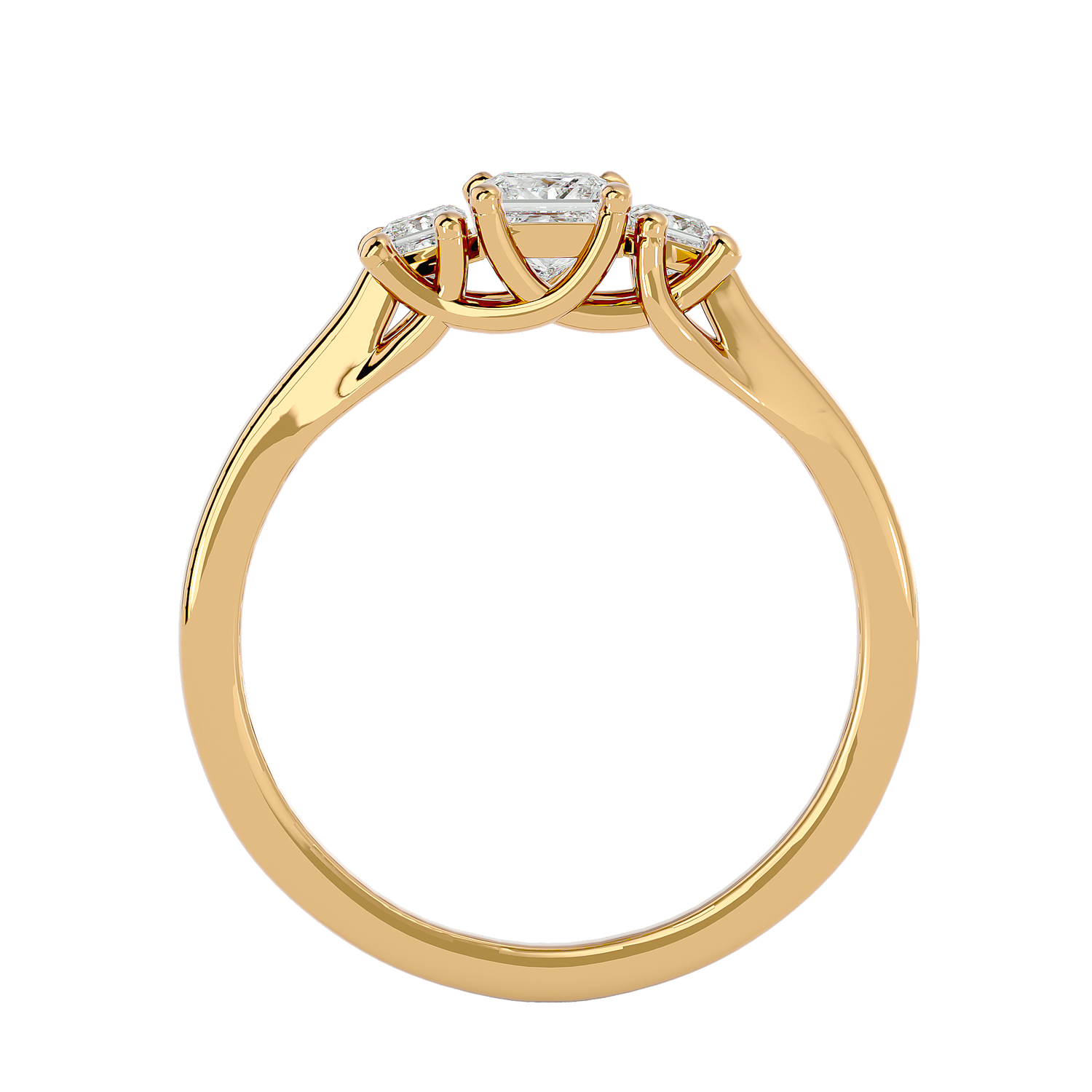 Titania Three Stone Ring