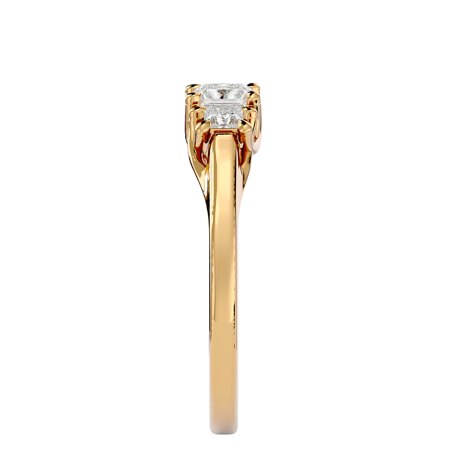 Titania Three Stone Ring