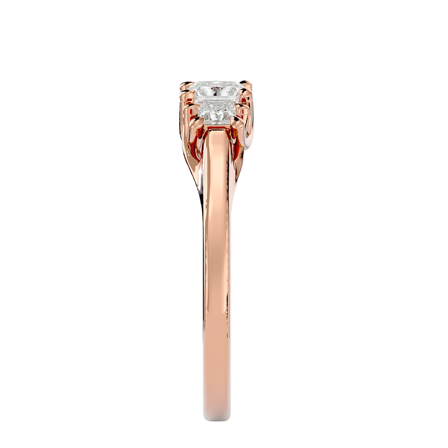 Titania Three Stone Ring