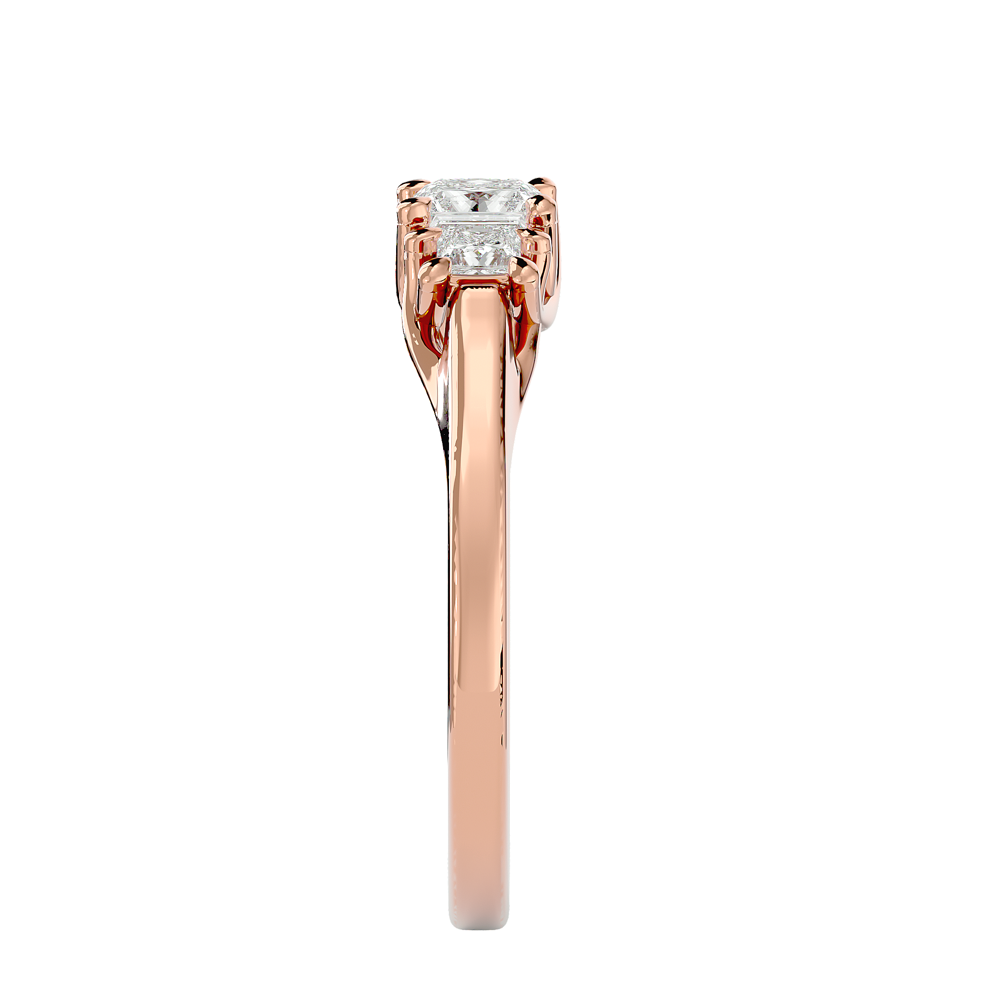 Titania Three Stone Ring