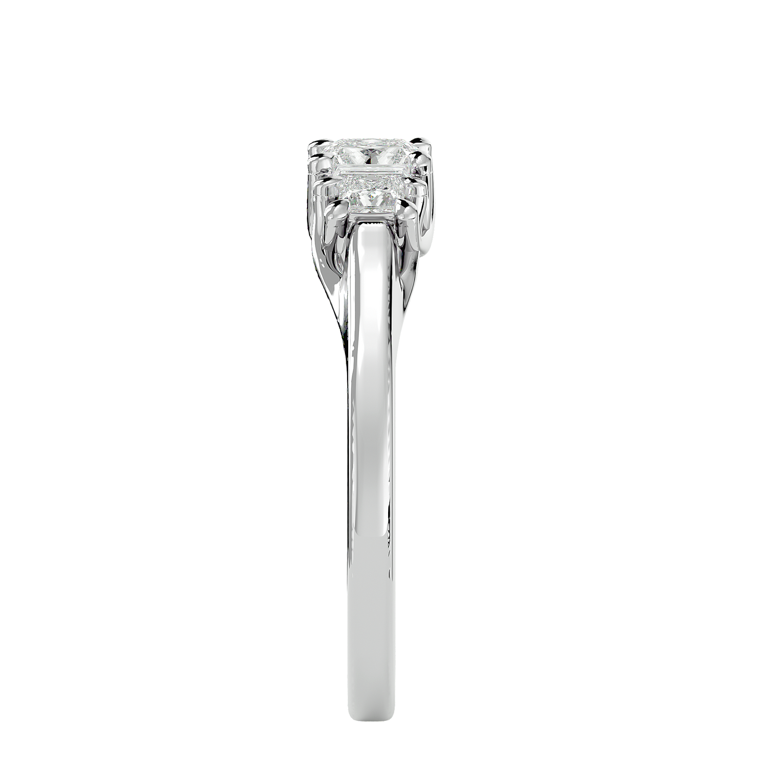 Titania Three Stone Ring