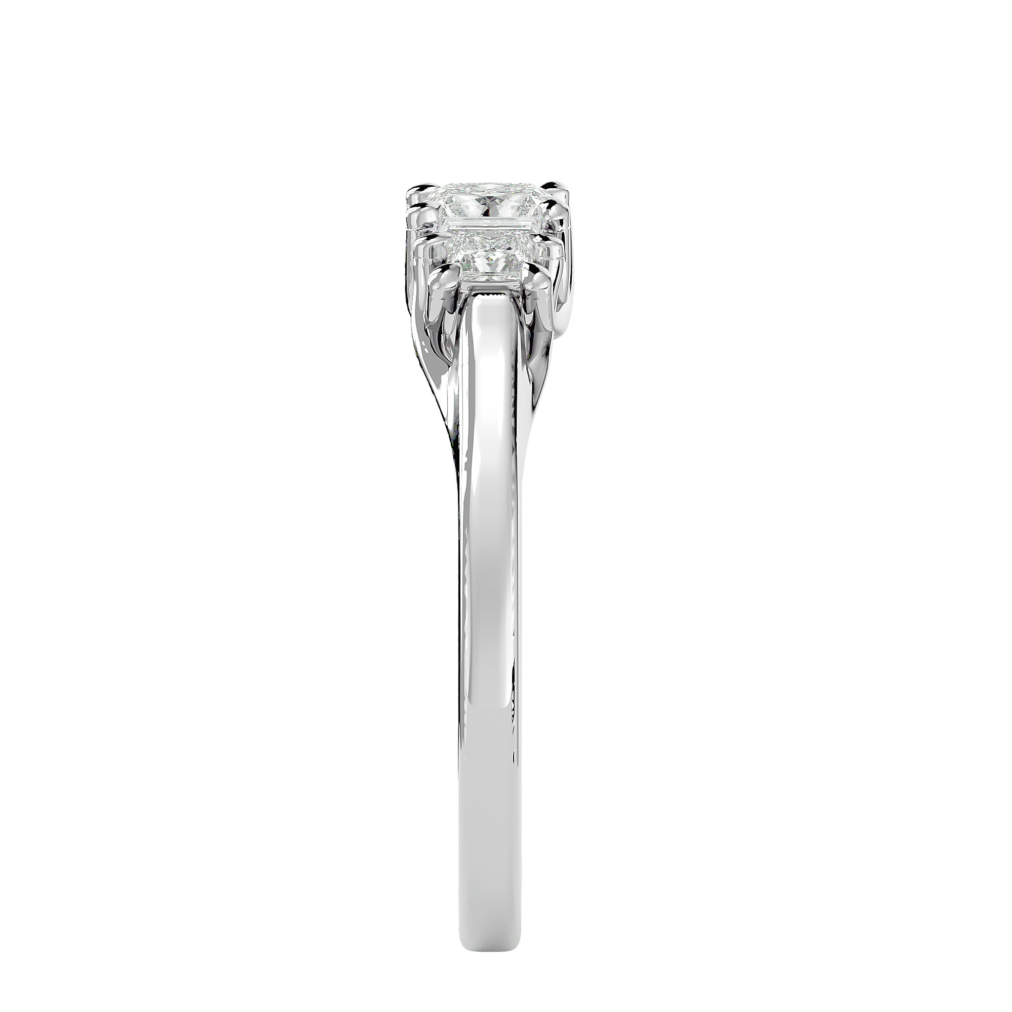 Titania Three Stone Ring