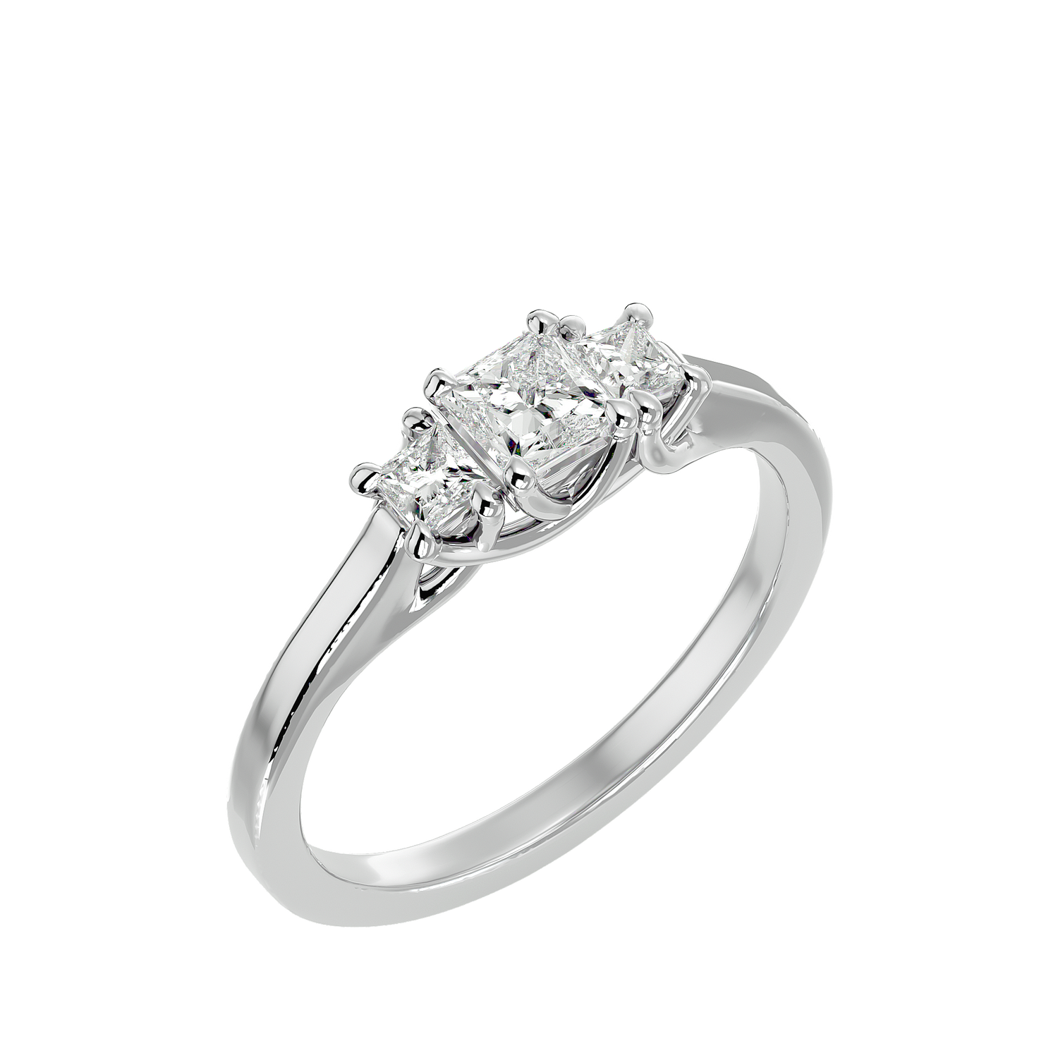 Titania Three Stone Ring