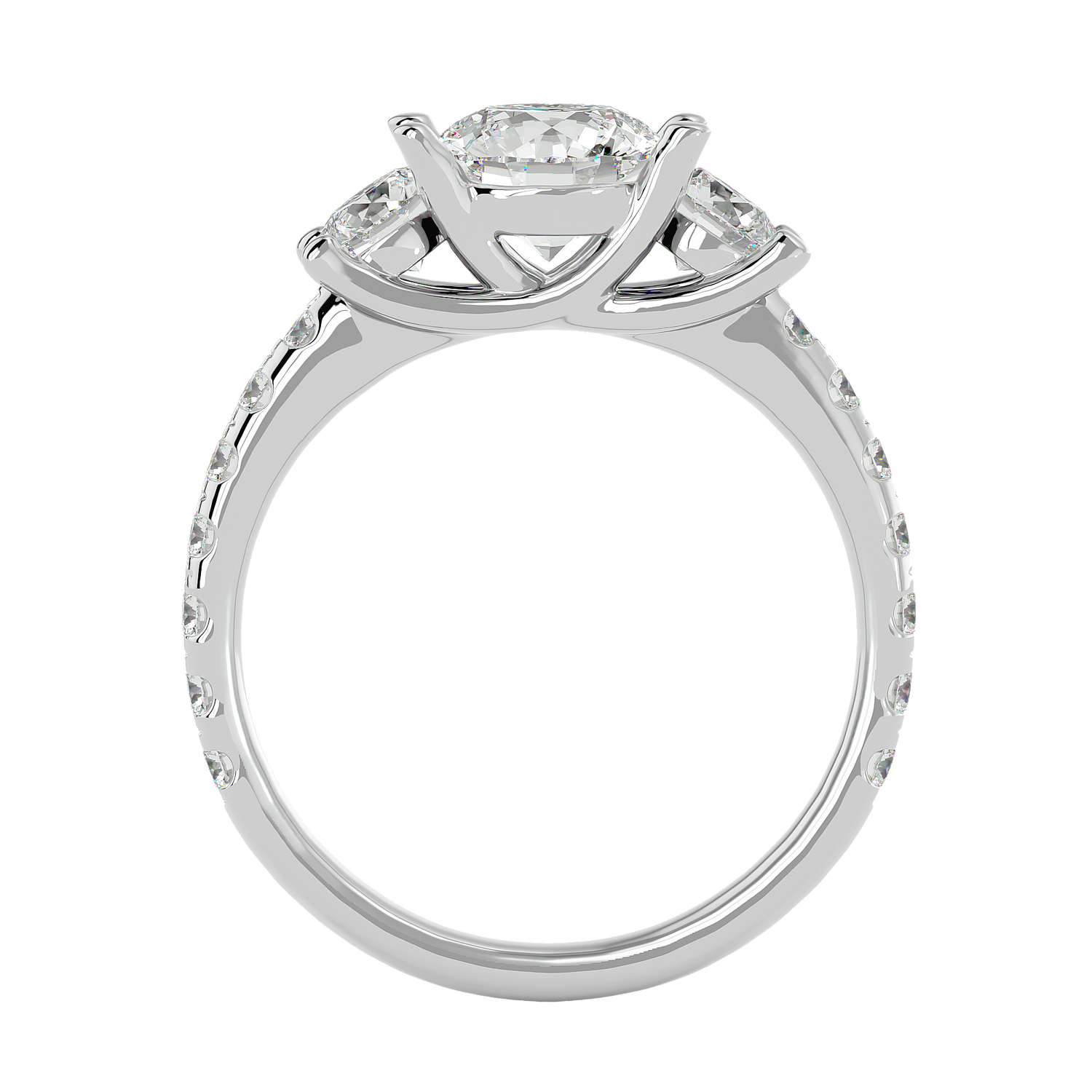 Maeve Three Stone Ring