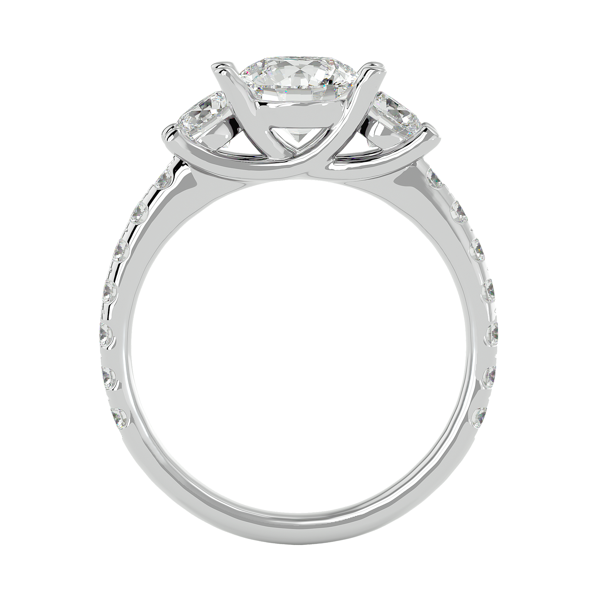 Maeve Three Stone Ring