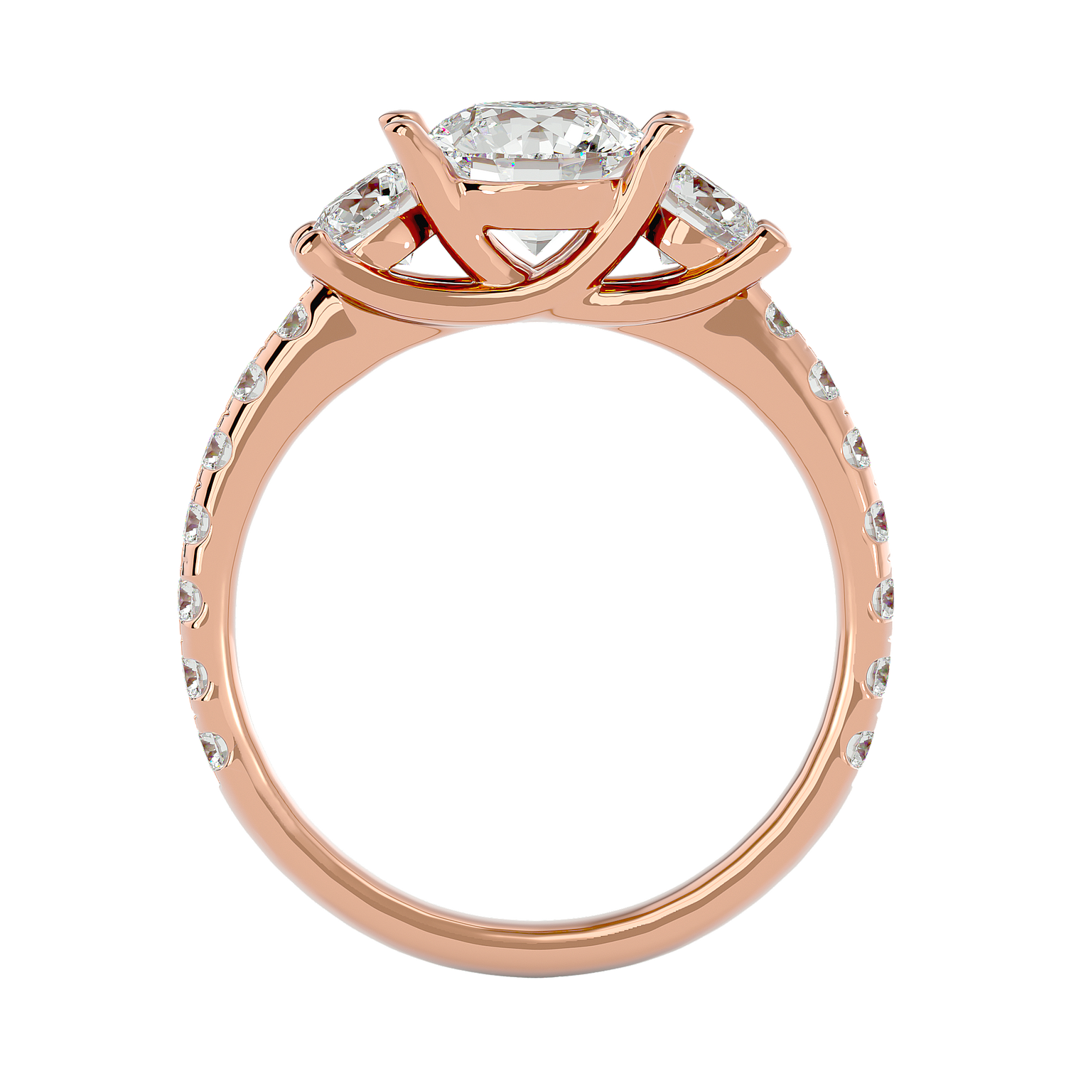 Maeve Three Stone Ring