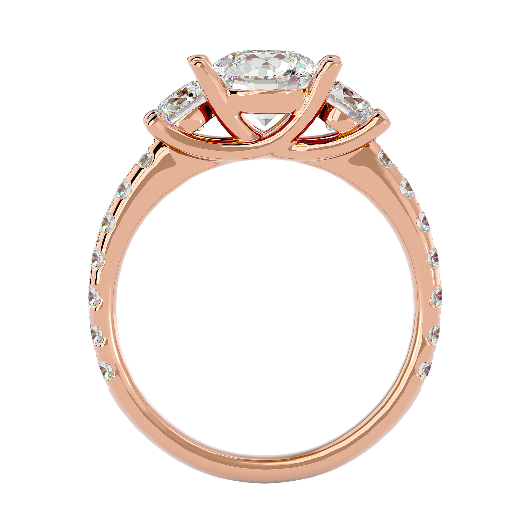 Maeve Three Stone Ring