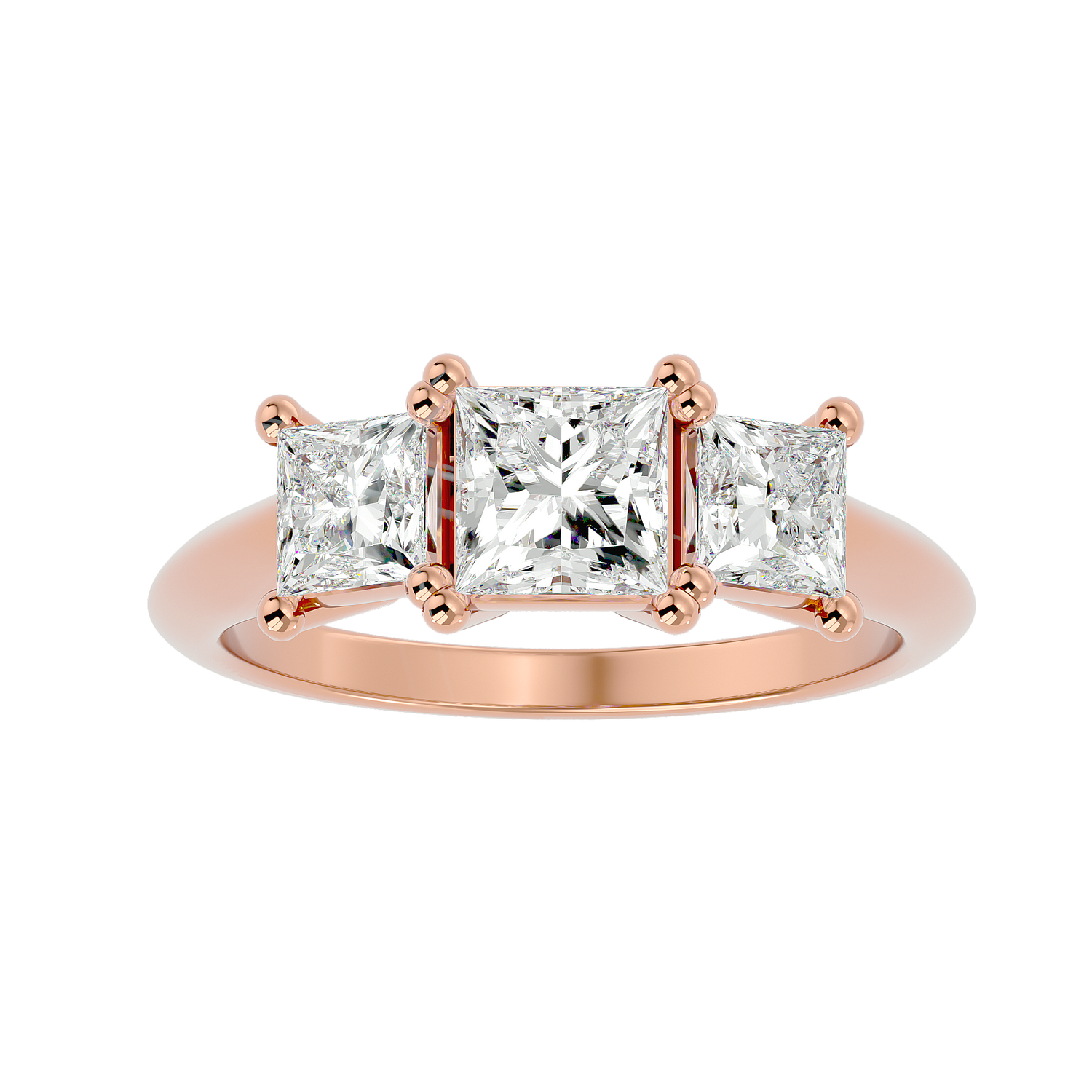 Astra Three Stone Ring